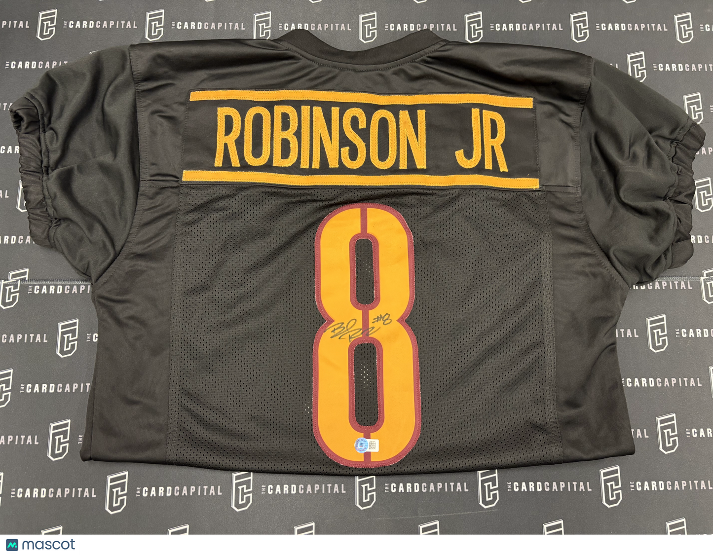 Brian Robinson Jr Signed Washington Commanders Alternate Jersey Beckett