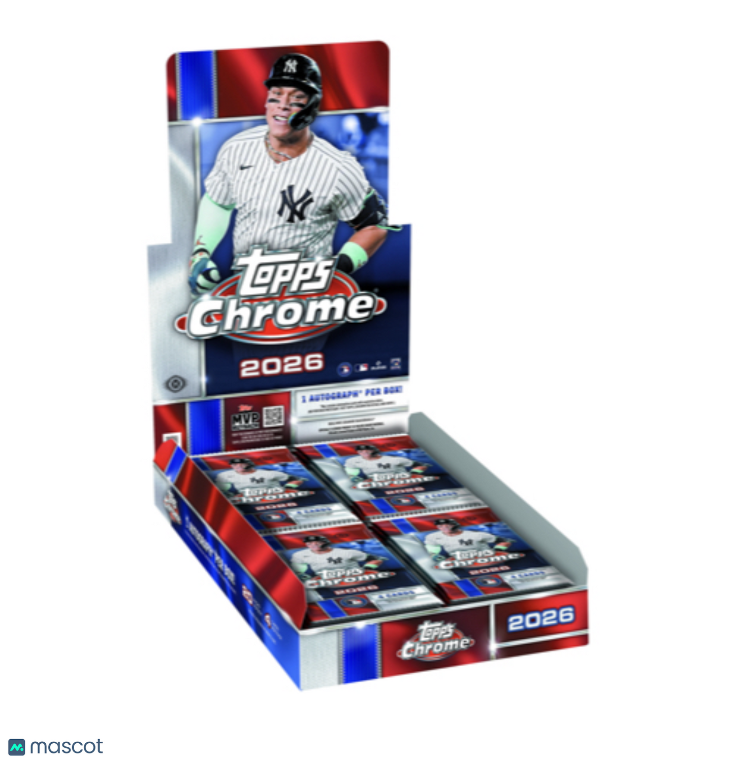 2026 Topps Chrome Baseball Hobby Box