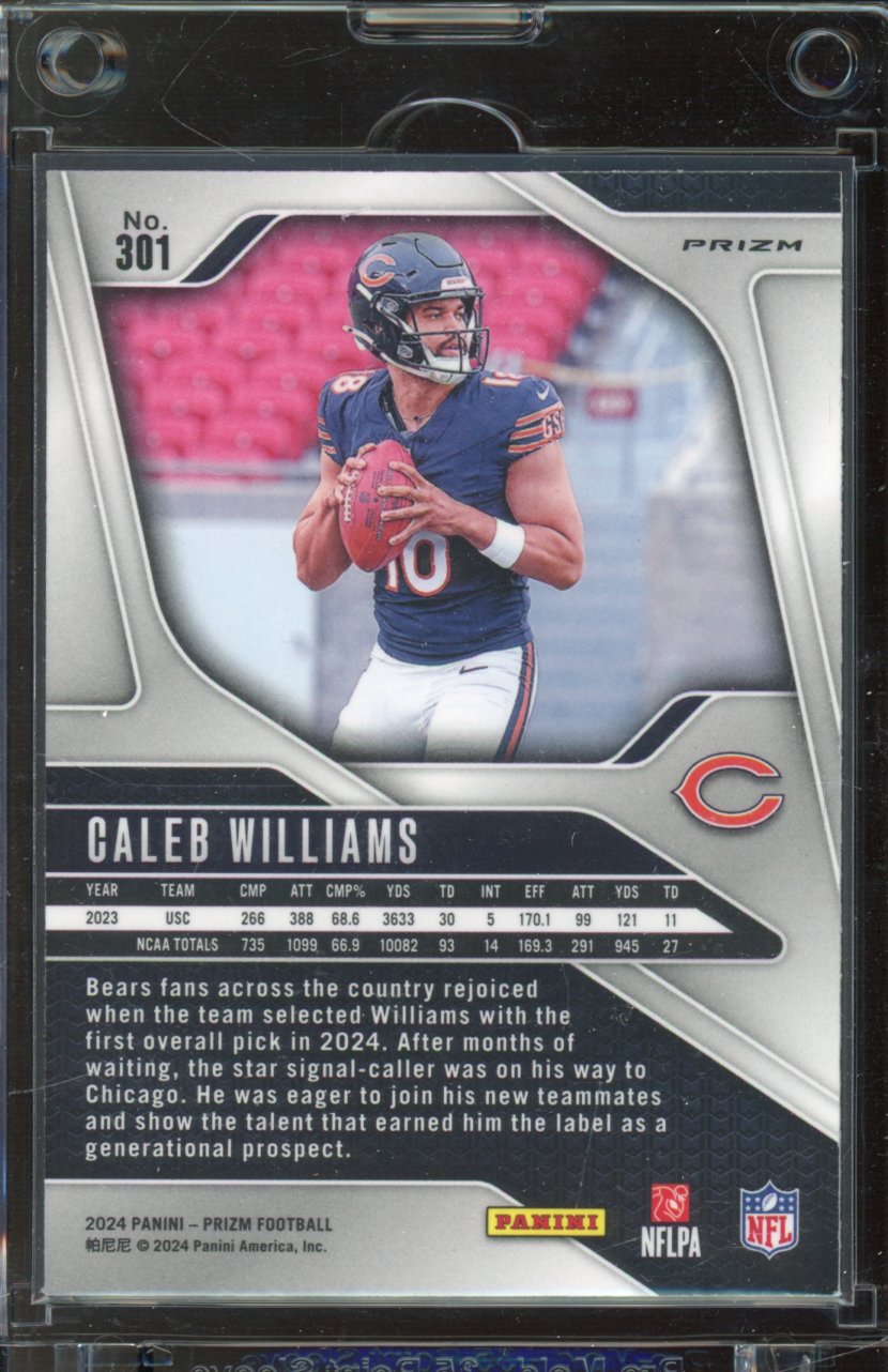 2024 Prizm Caleb Williams Silver Rookie