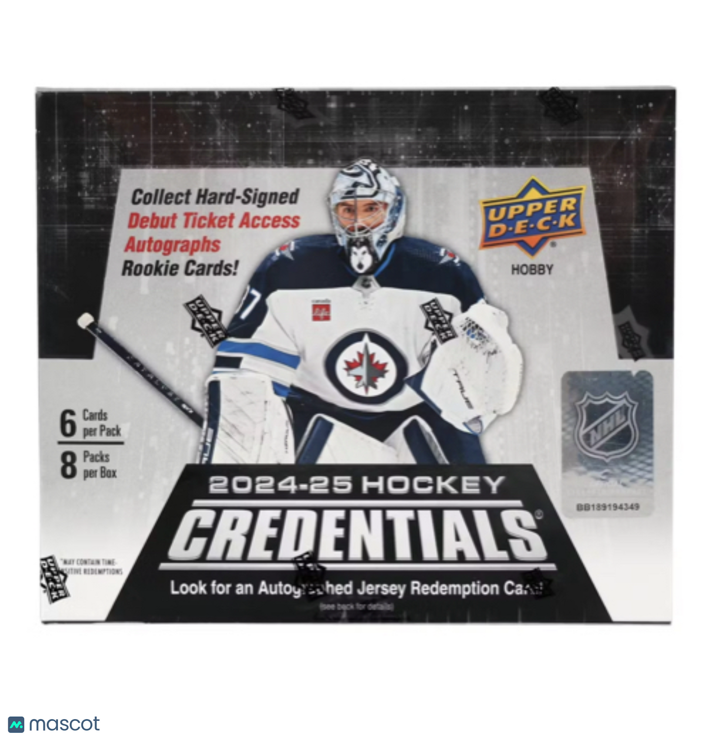 2024-25 Upper Deck Credentials Hockey Hobby Box