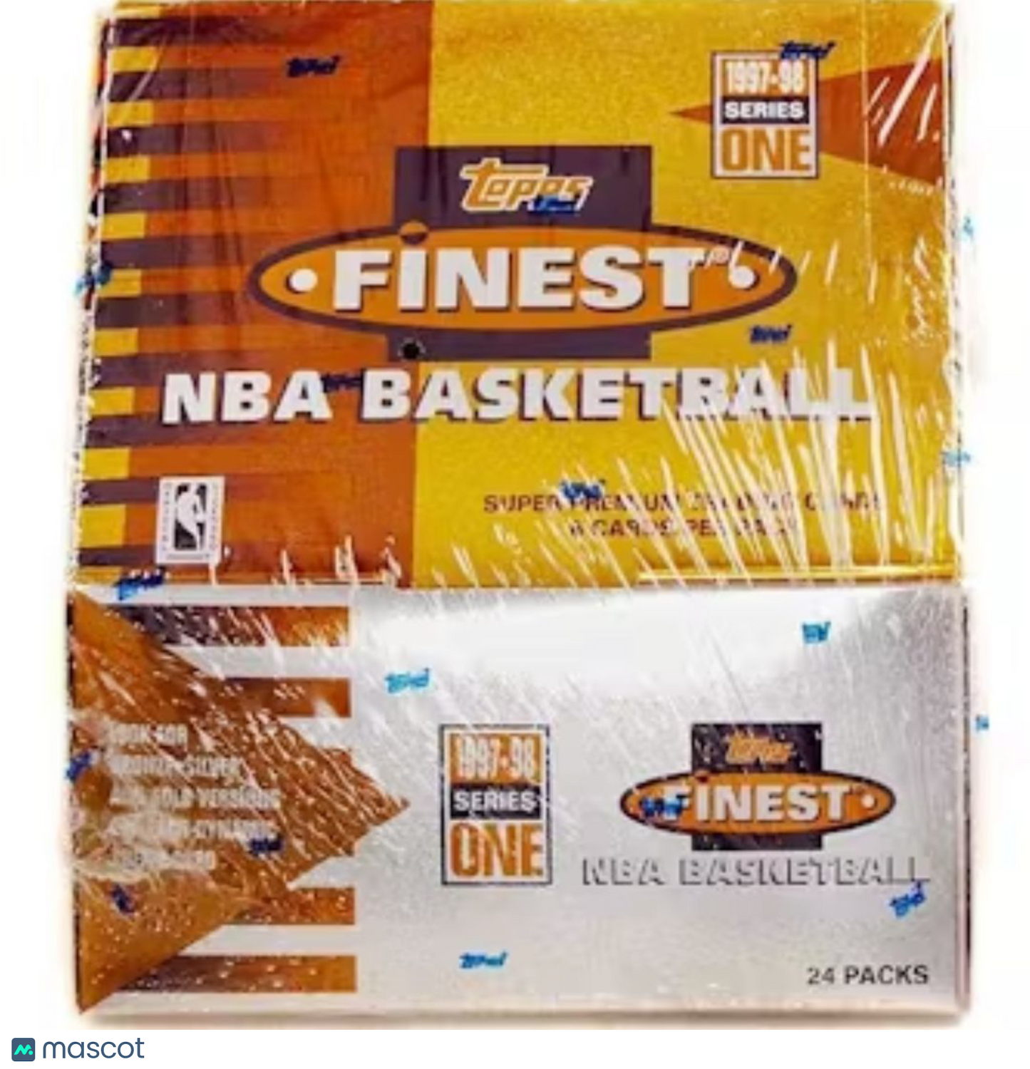 1997/98 Topps Finest Series 1 Basketball Hobby Box