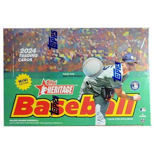2024 Topps Heritage Baseball Mini Edition Hobby Box
