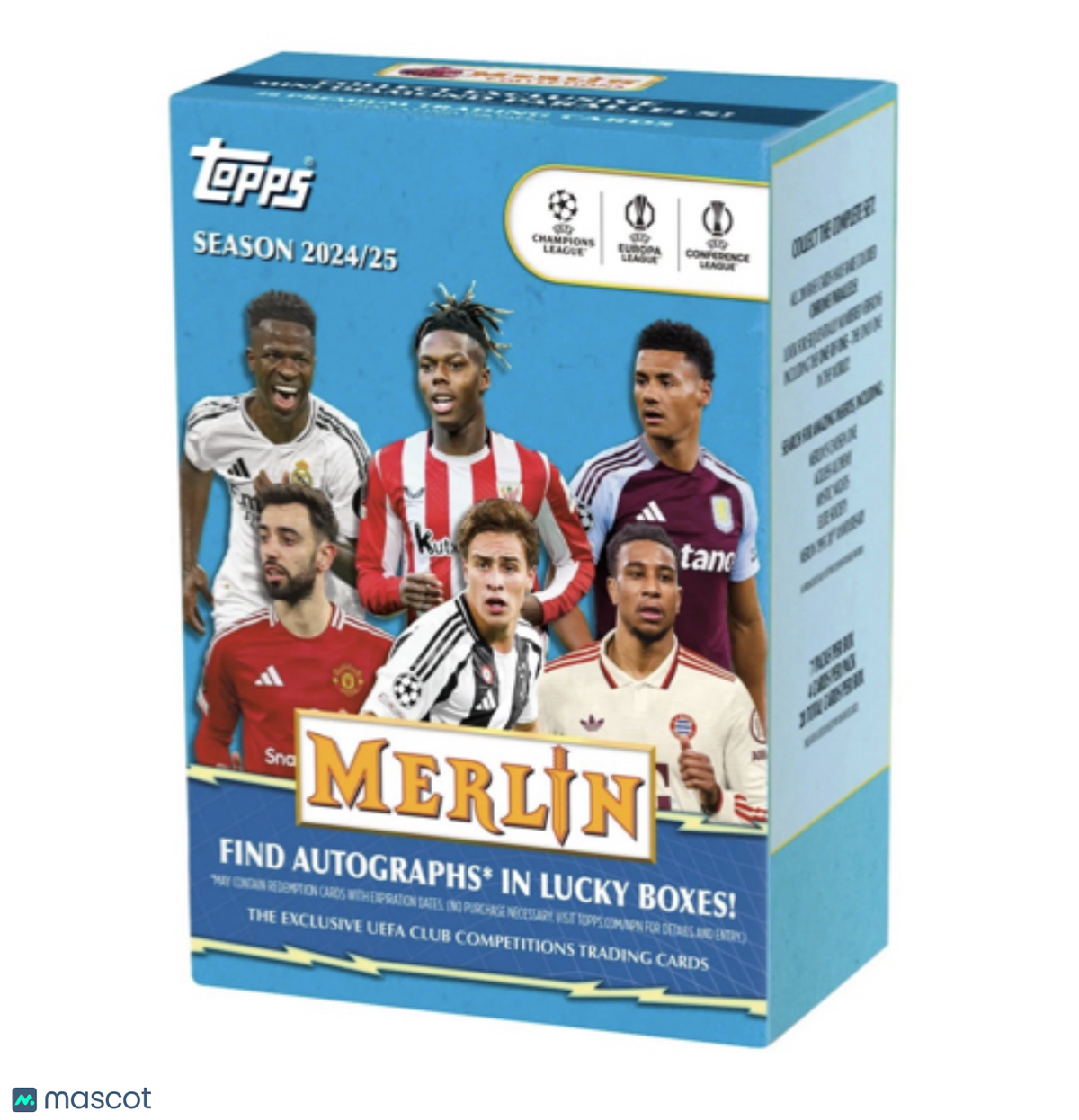 2024-25 Topps UEFA Merlin Chrome Soccer Blaster Box
