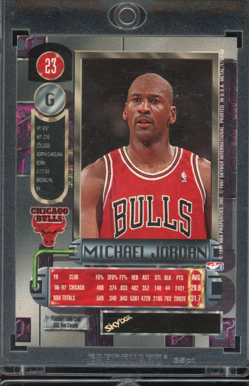 1997-98 Fleer Metal Universe Michael Jordan