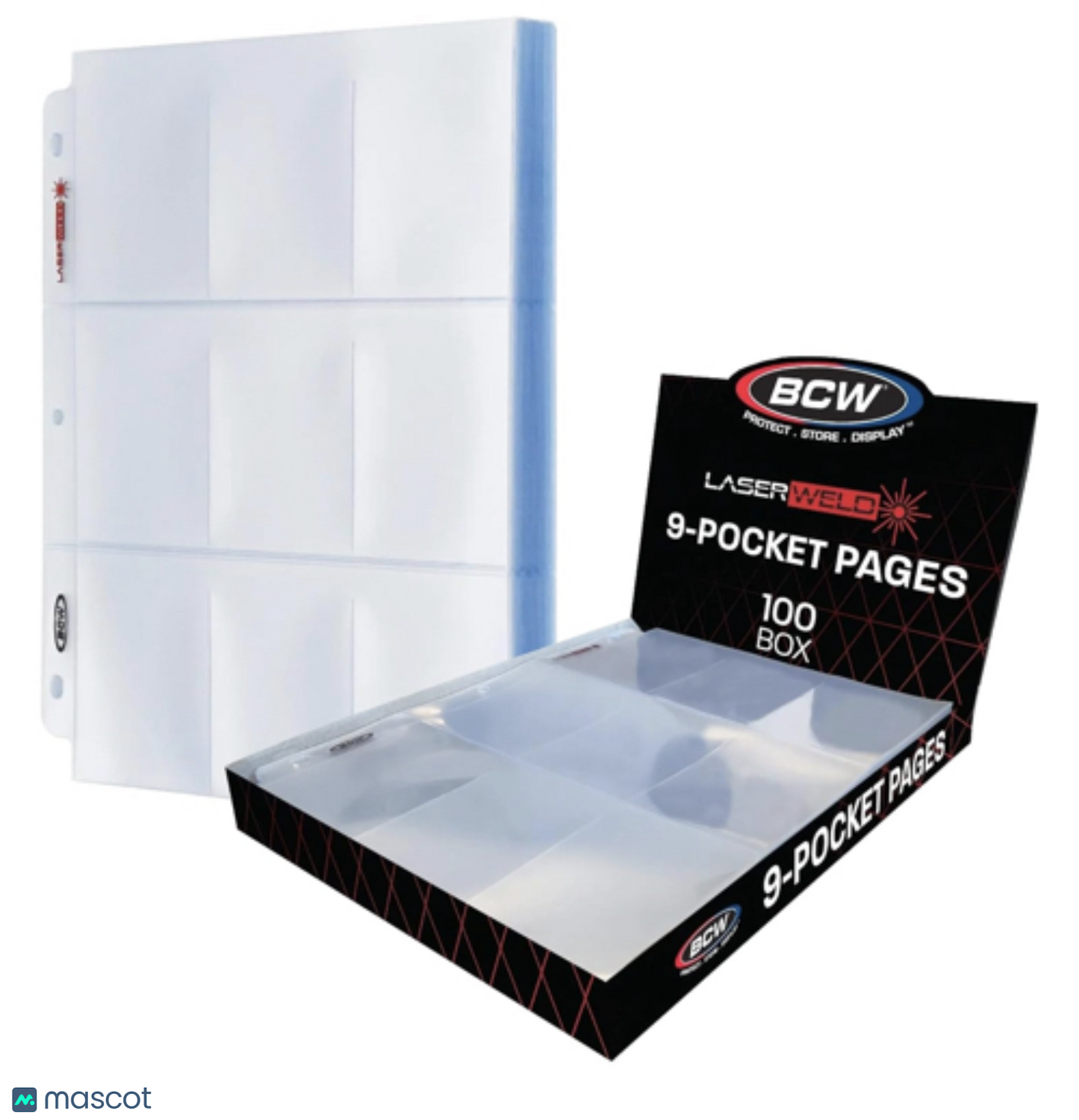 Single BCW 9-Pocket Page
