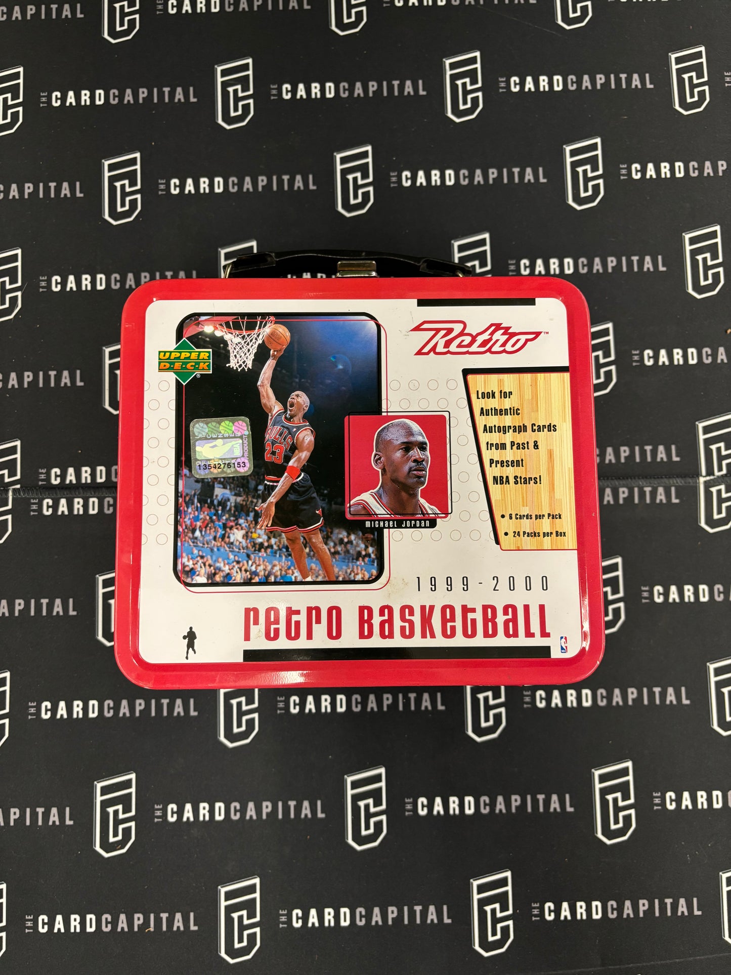 1999-2000 Upper Deck Retro Basketball Lunch Box Michael Jordan