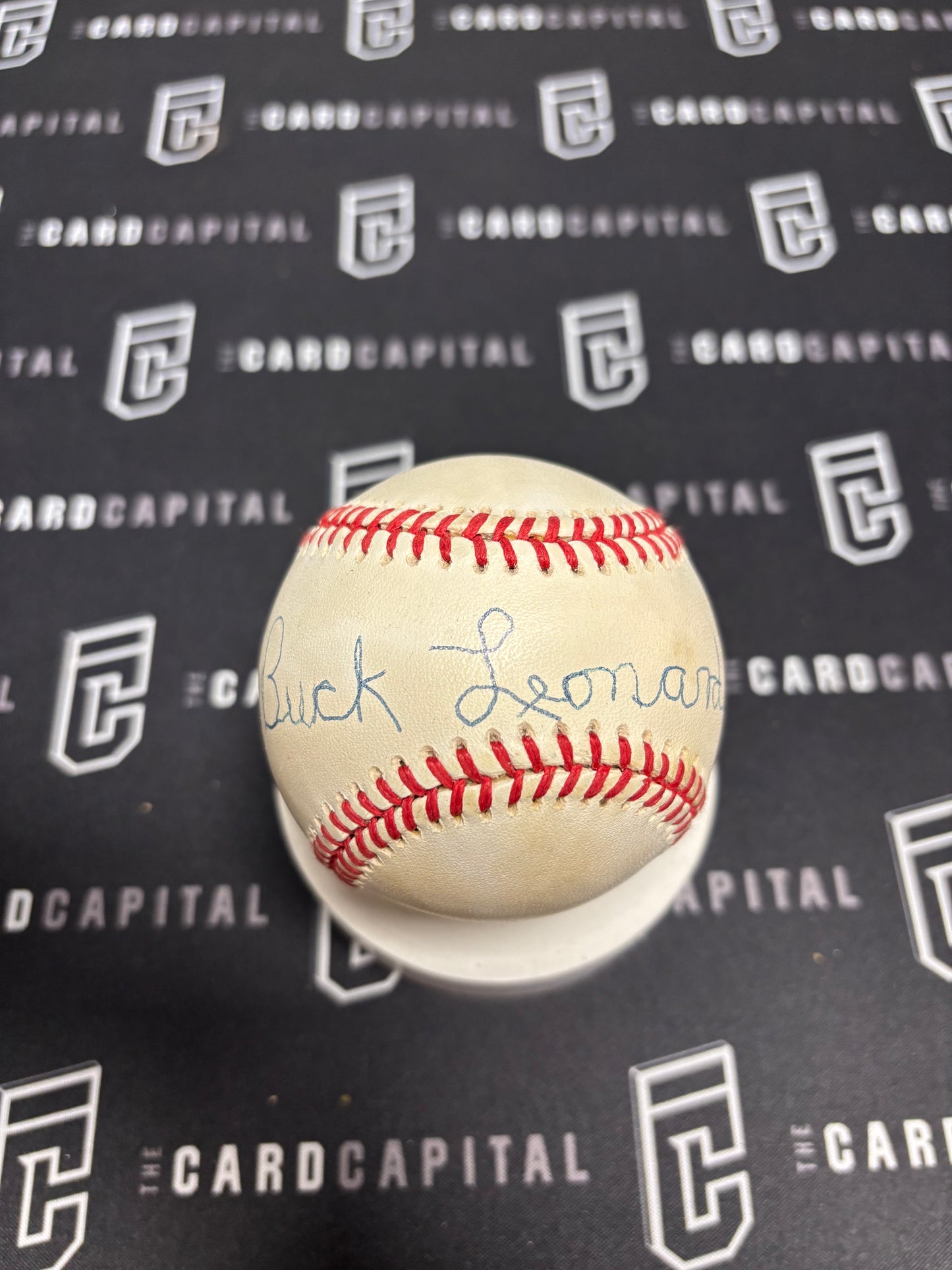 Buck Leonard SIgned Official Major League Baseball JSA