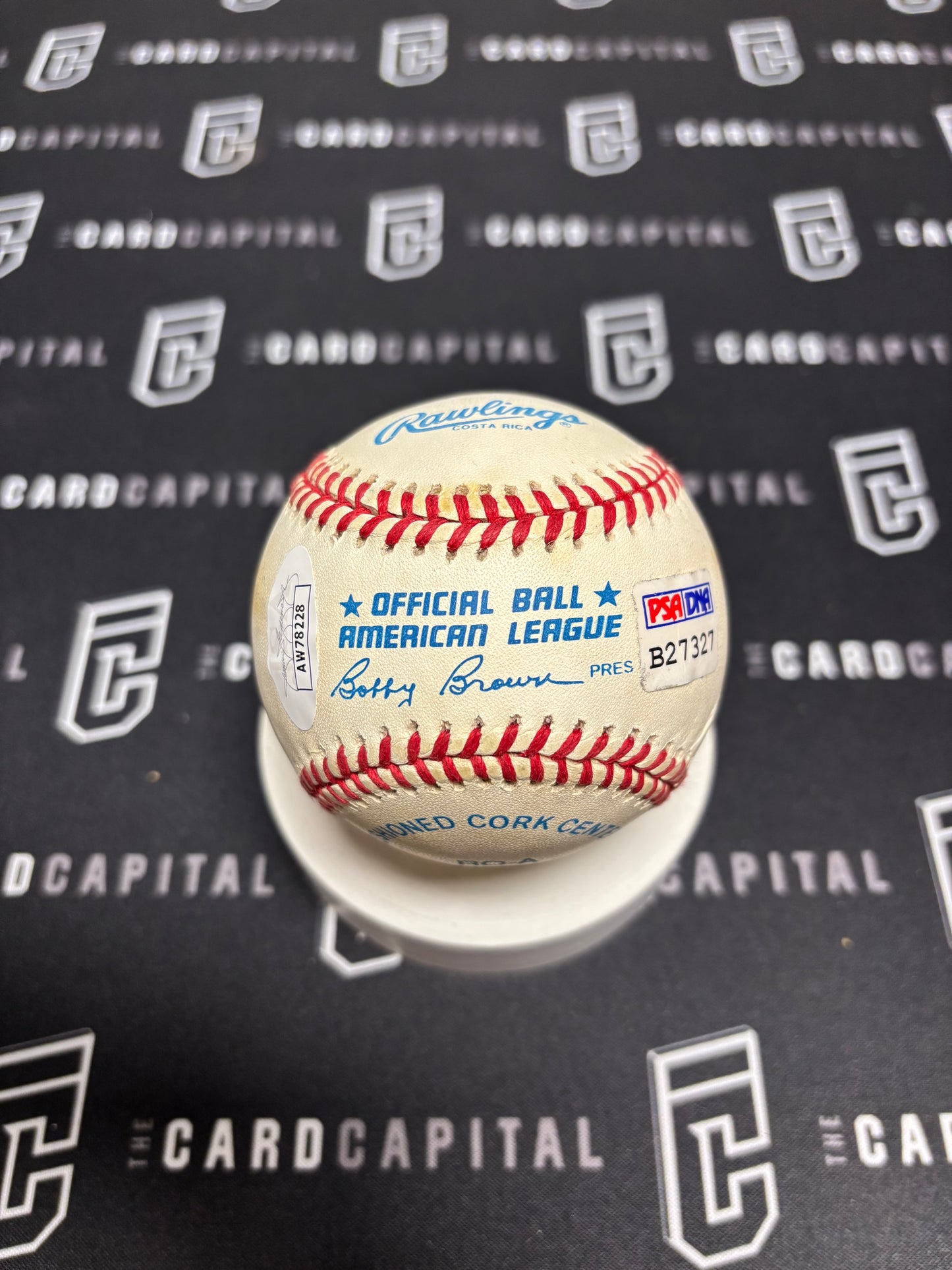 Bob Lemon Signed Official Major League Baseball JSA "HOF 76"
