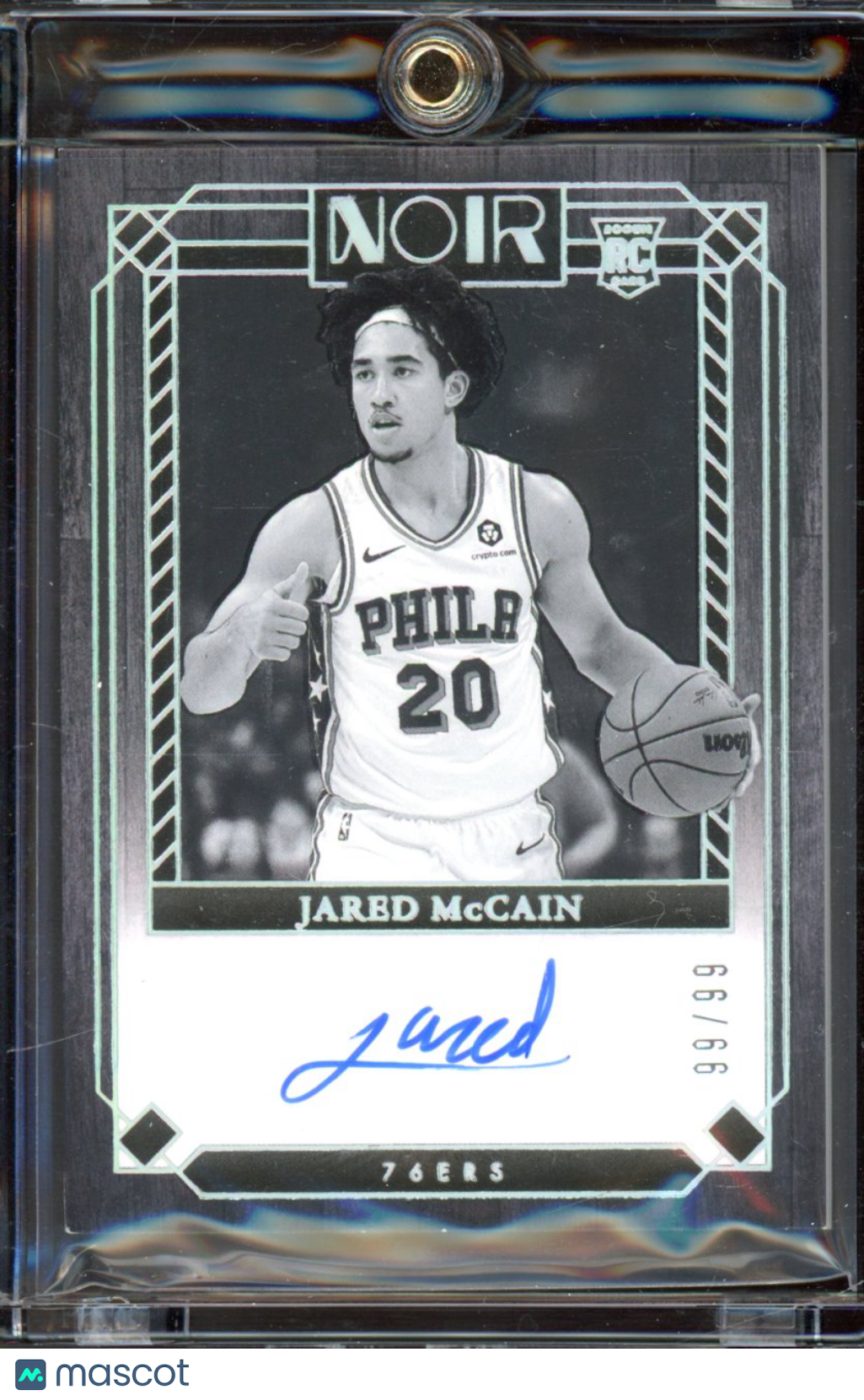 2024-25 Noir Jared Mccain Rookie Auto 99/99