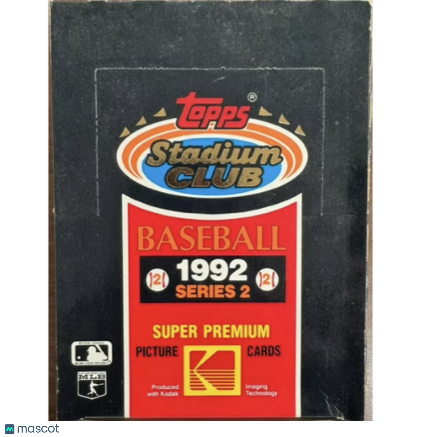 1992 Topps Stadium Club Baseball Series 2 Hobby Box