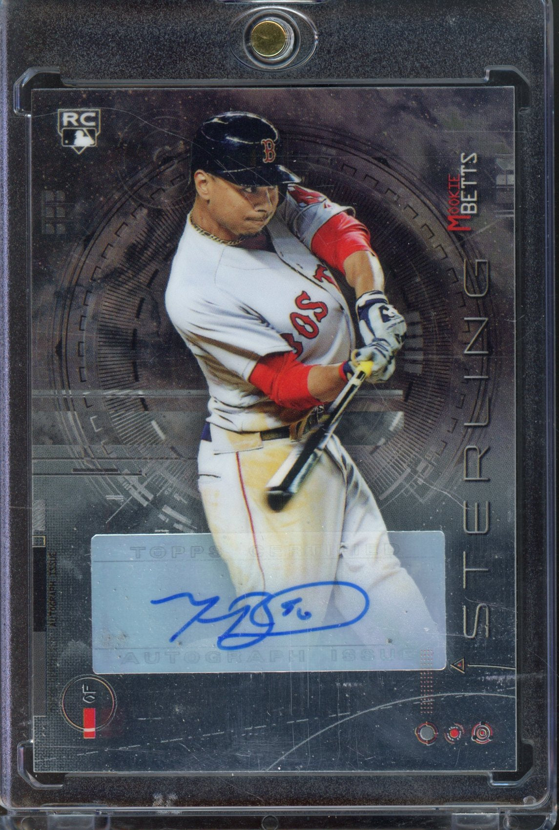 2014 Bowman Sterling Mookie Betts Auto RC RARE