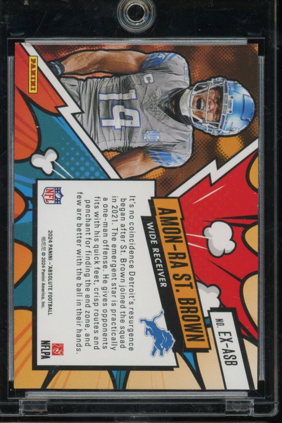 2024 Absolute Amon Ra St. Brown Explosive Sp