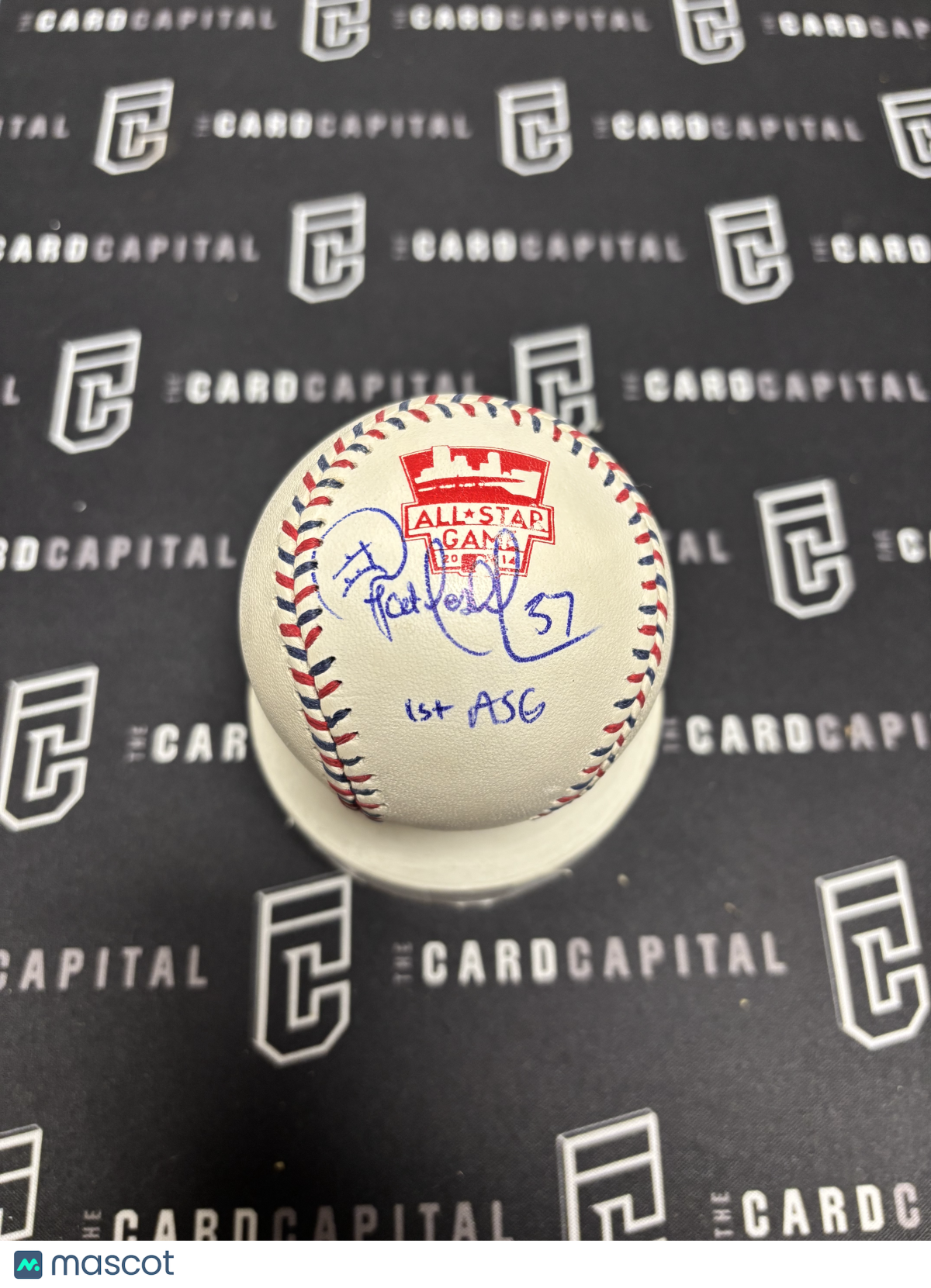 Pat Neshak Signed 2014 All Star Game Baseball JSA "1st ASG"