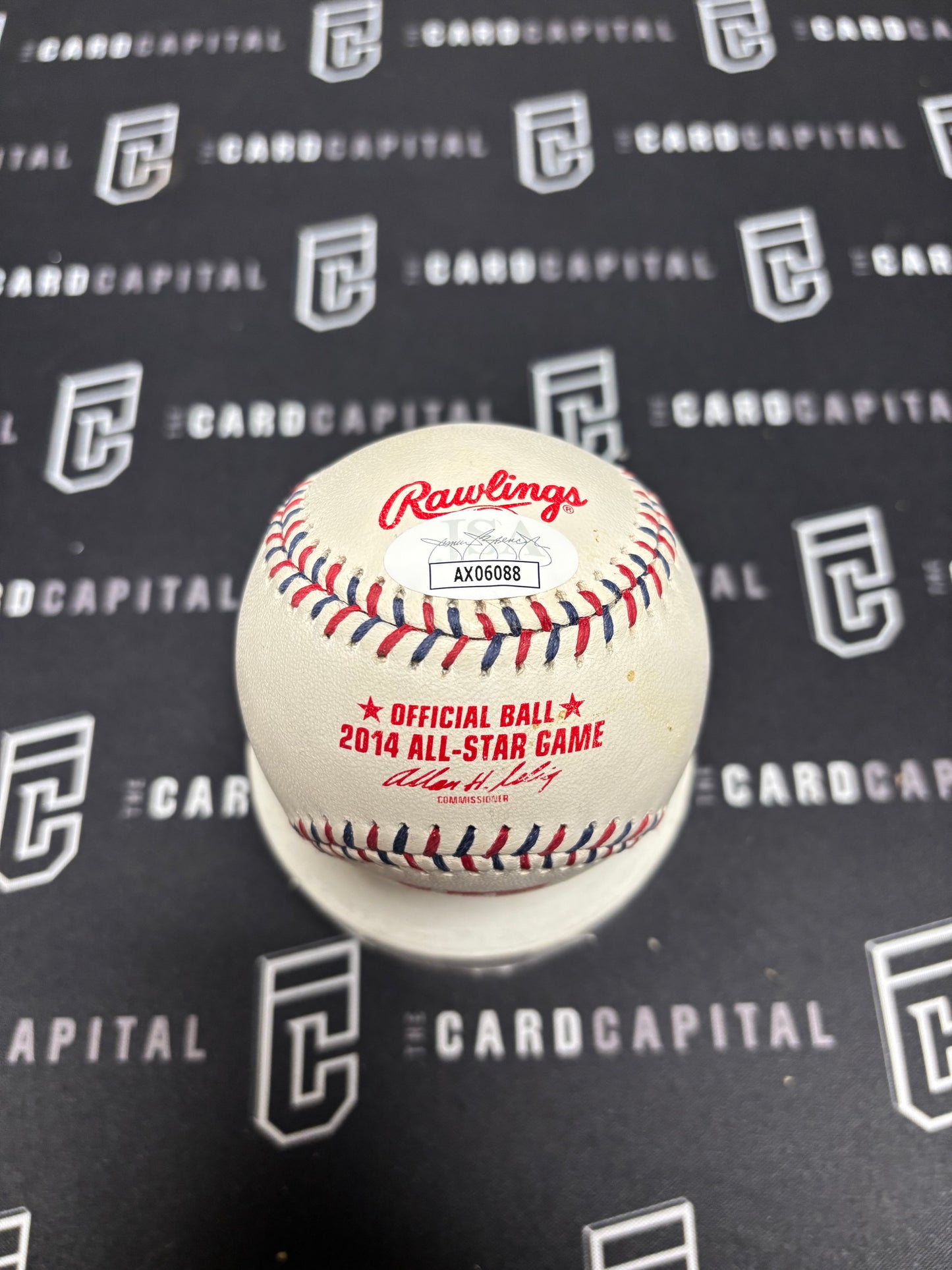 Pat Neshak Signed 2014 All Star Game Baseball JSA "1st ASG"