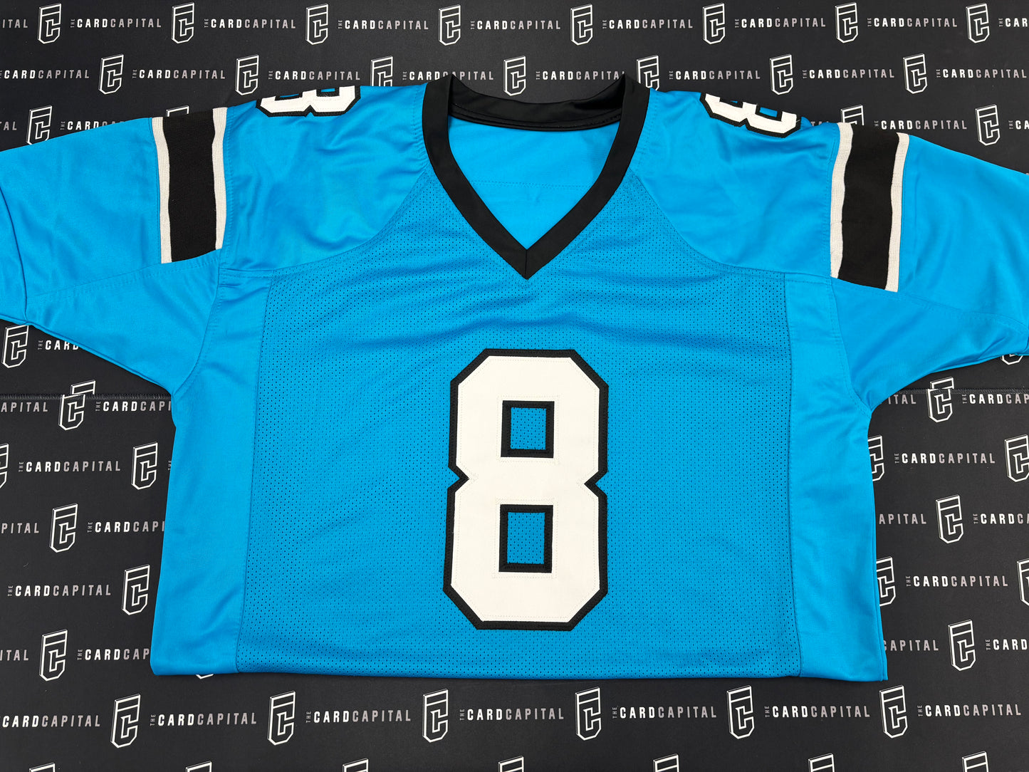Jaycee Horn Signed Carolina Panthers Home Jersey Beckett