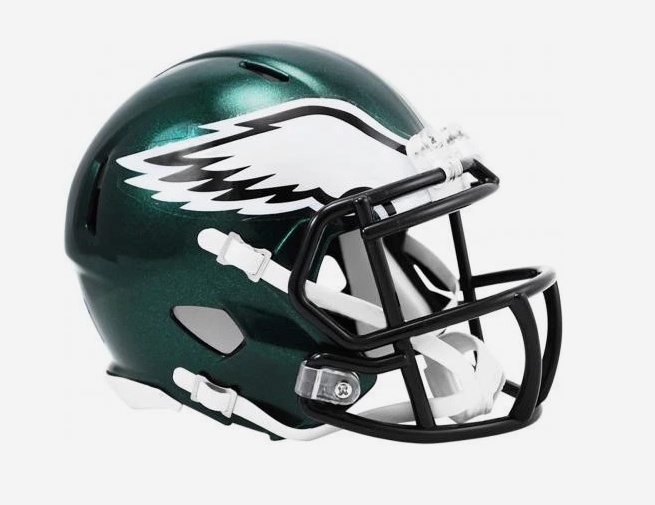 Philadelphia Eagles Riddell Super Bowl LIX Champions Speed Mini Helmet