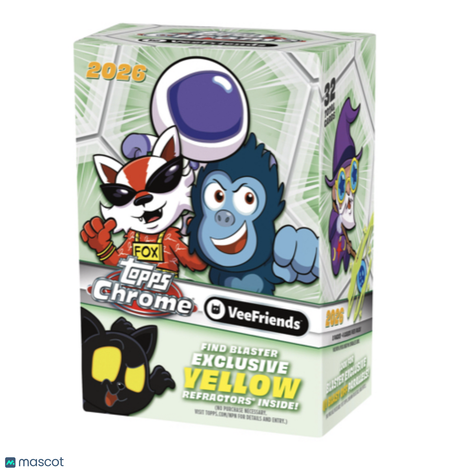 PRE ORDER 2026 Topps Chrome Veefriends Blaster Box