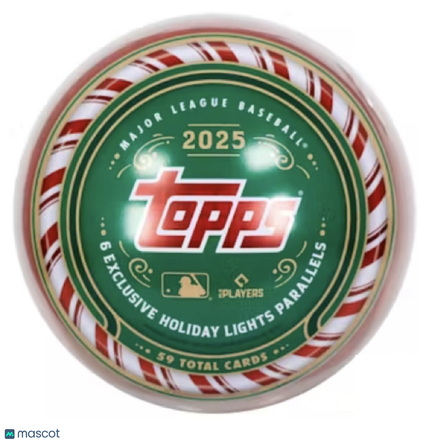 PRE ORDER 2025 Holiday Baseball Tin