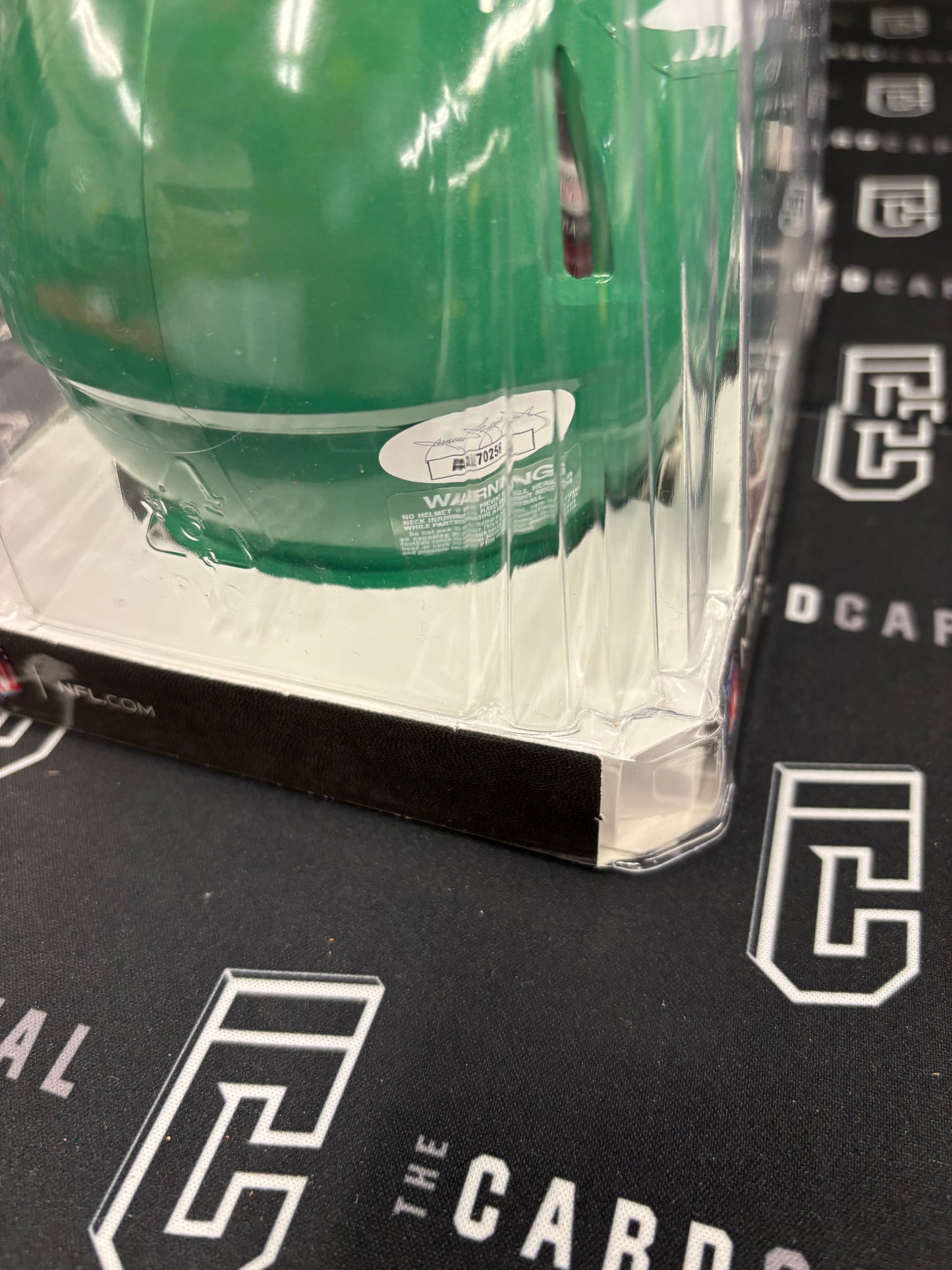 Michael Vick Signed Kelly Green Mini Helmet JSA