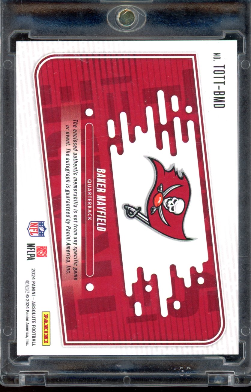 2024 Absolute Baker Mayfield Tools Of The Trade Patch Auto /35