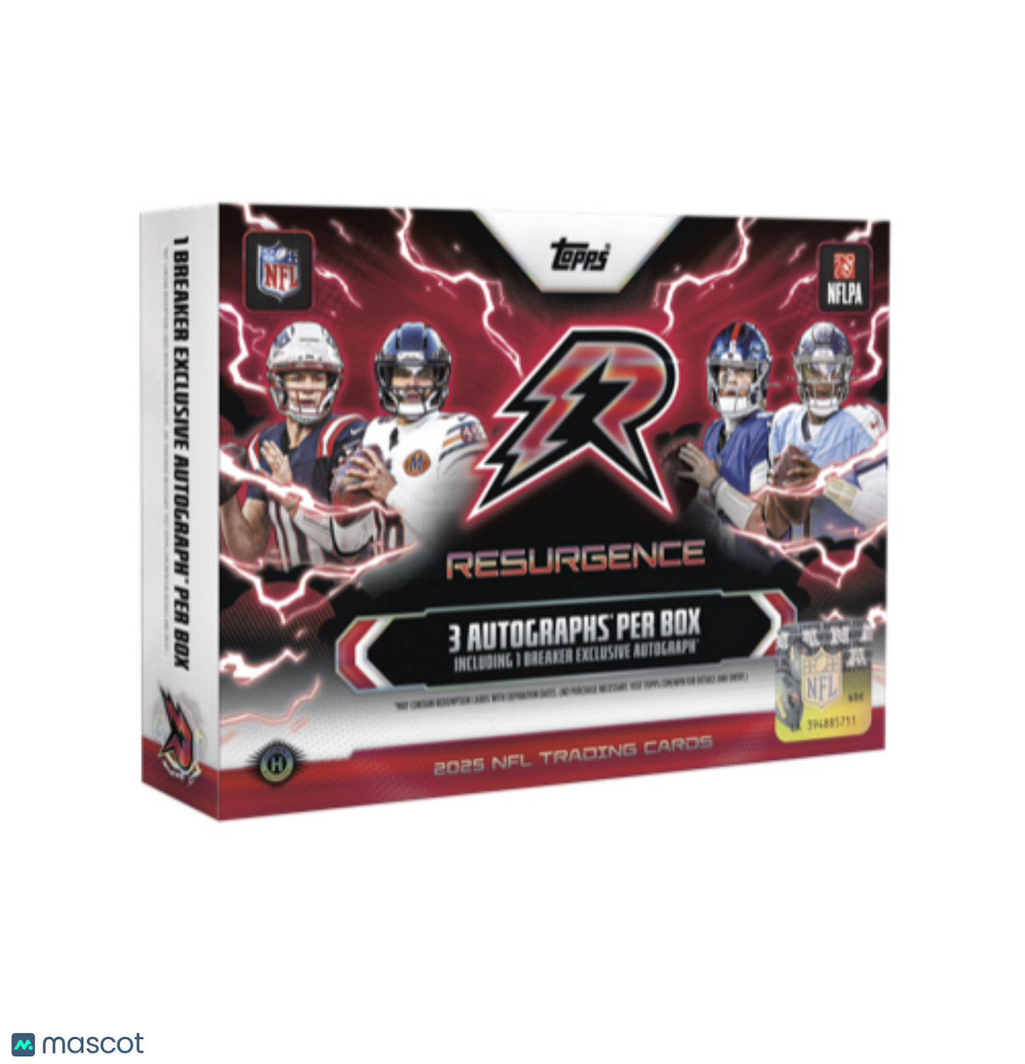 PRE ORDER 2025 Topps Resurgence Football Breakers Delight