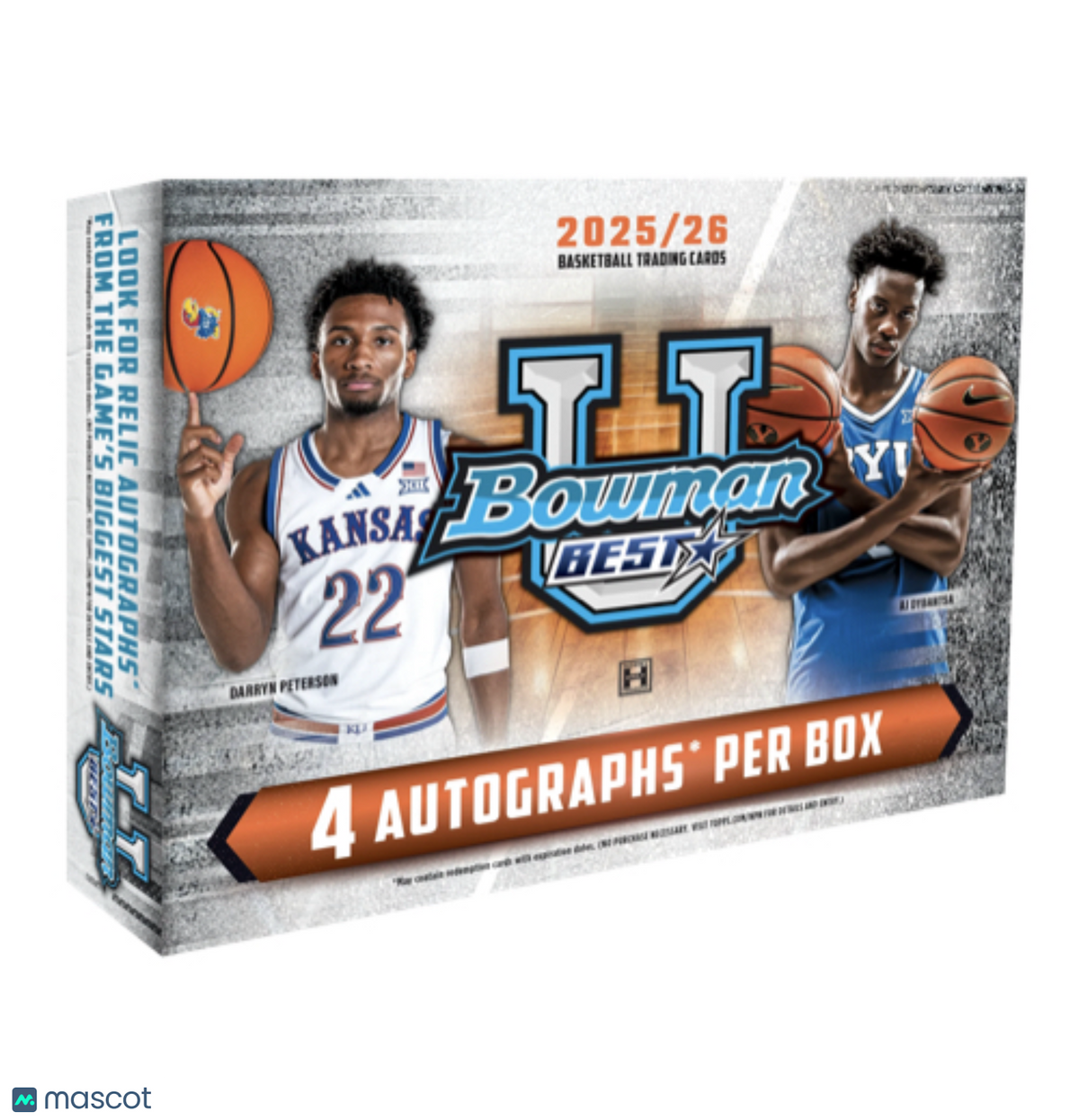 2025/26 Bowman University Best Basketball Hobby Box