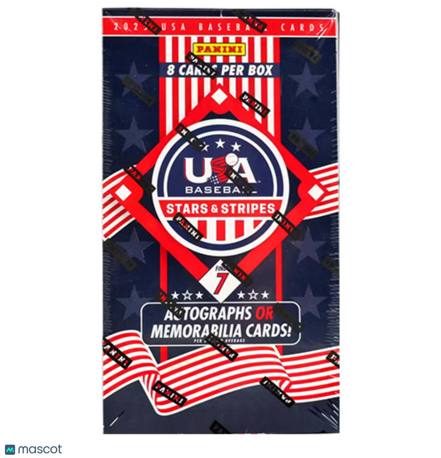 2025 Panini Stars and Stripes USA Baseball Hobby Box