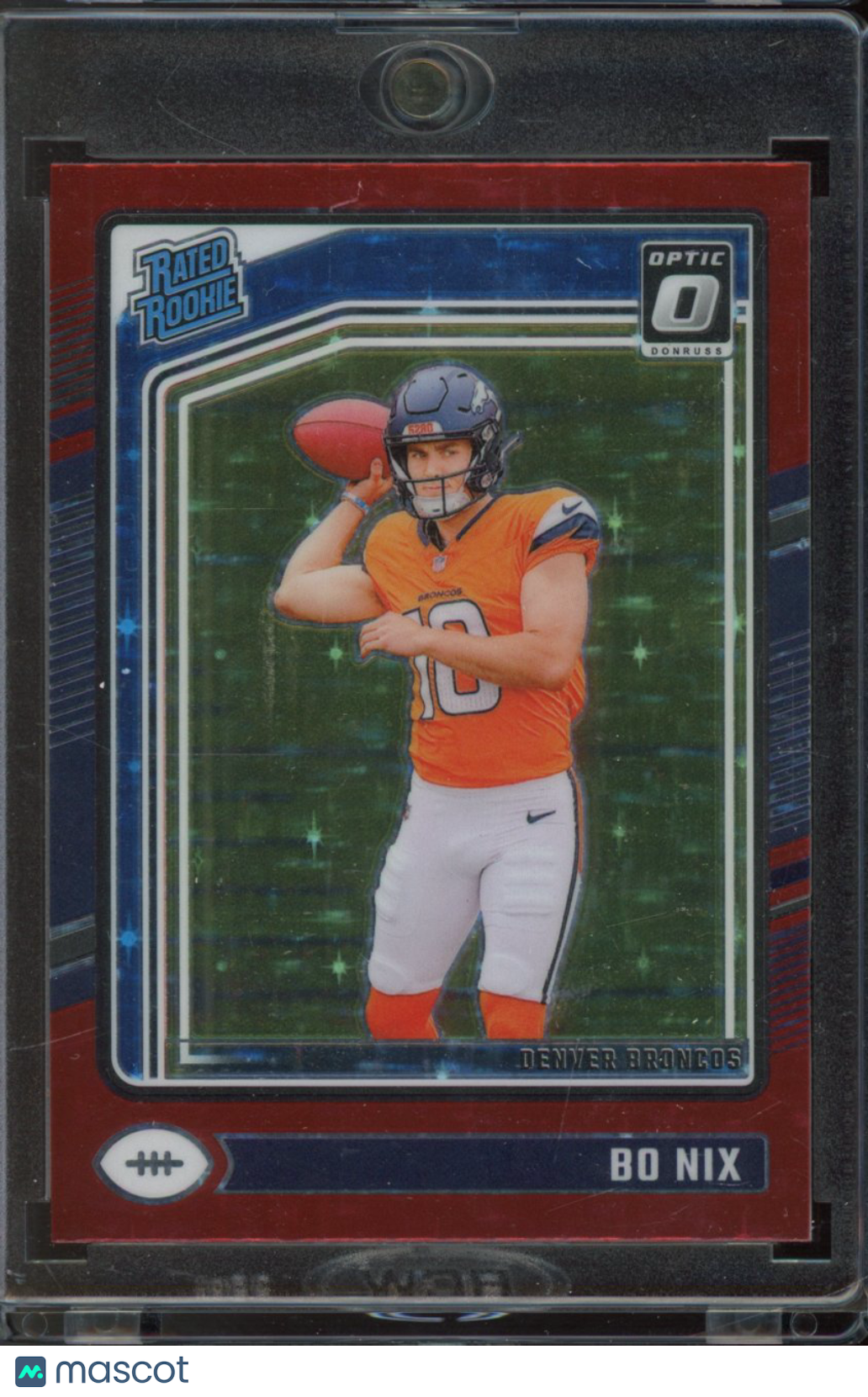 2024 Optic Bo Nix Red Stars Rookie