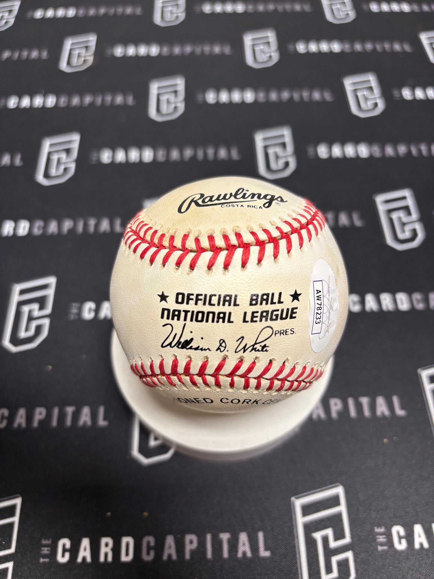 Buck Leonard SIgned Official Major League Baseball JSA