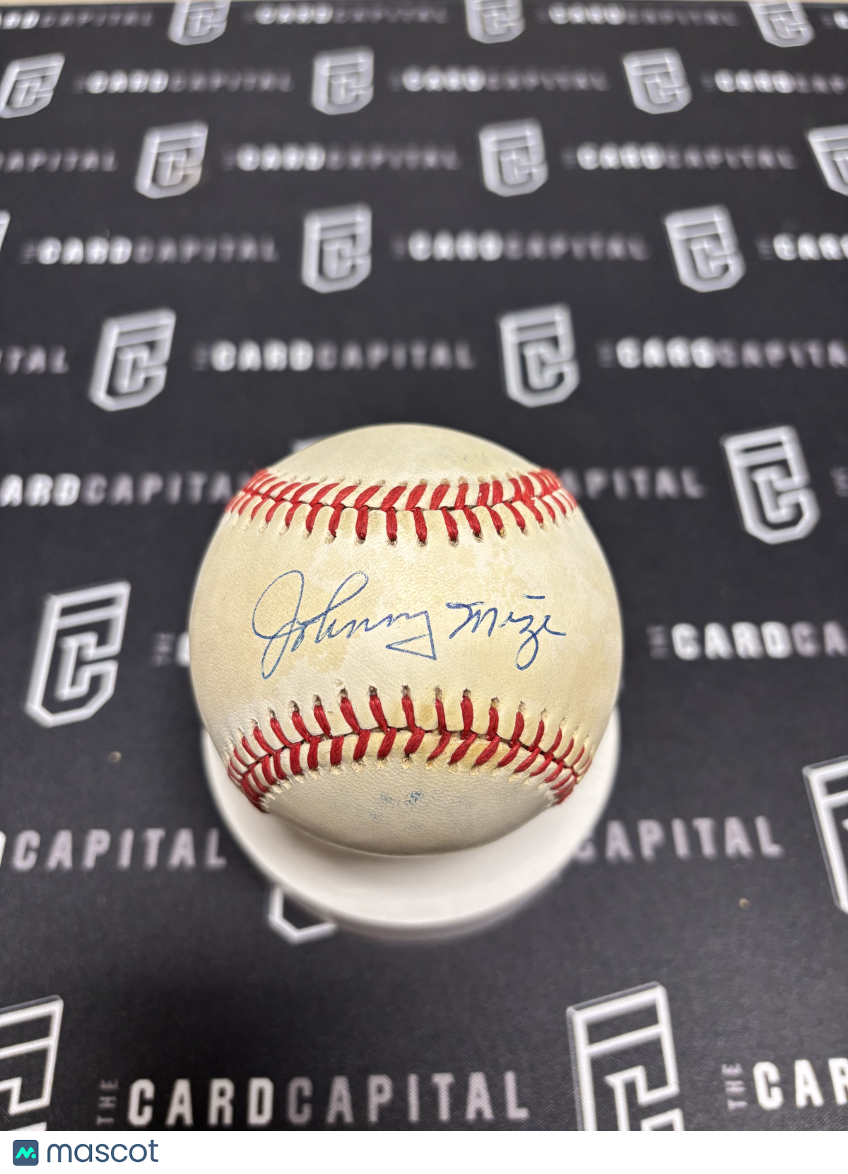 Johnny Mize SIgned Official Major League Baseball JSA