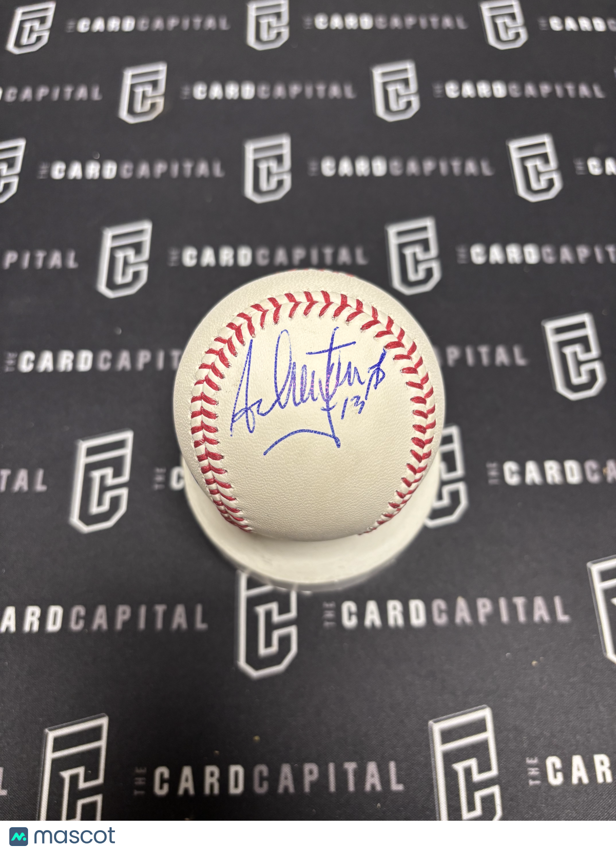 Asdrubal Cabrera Signed Official Major League Baseball JSA