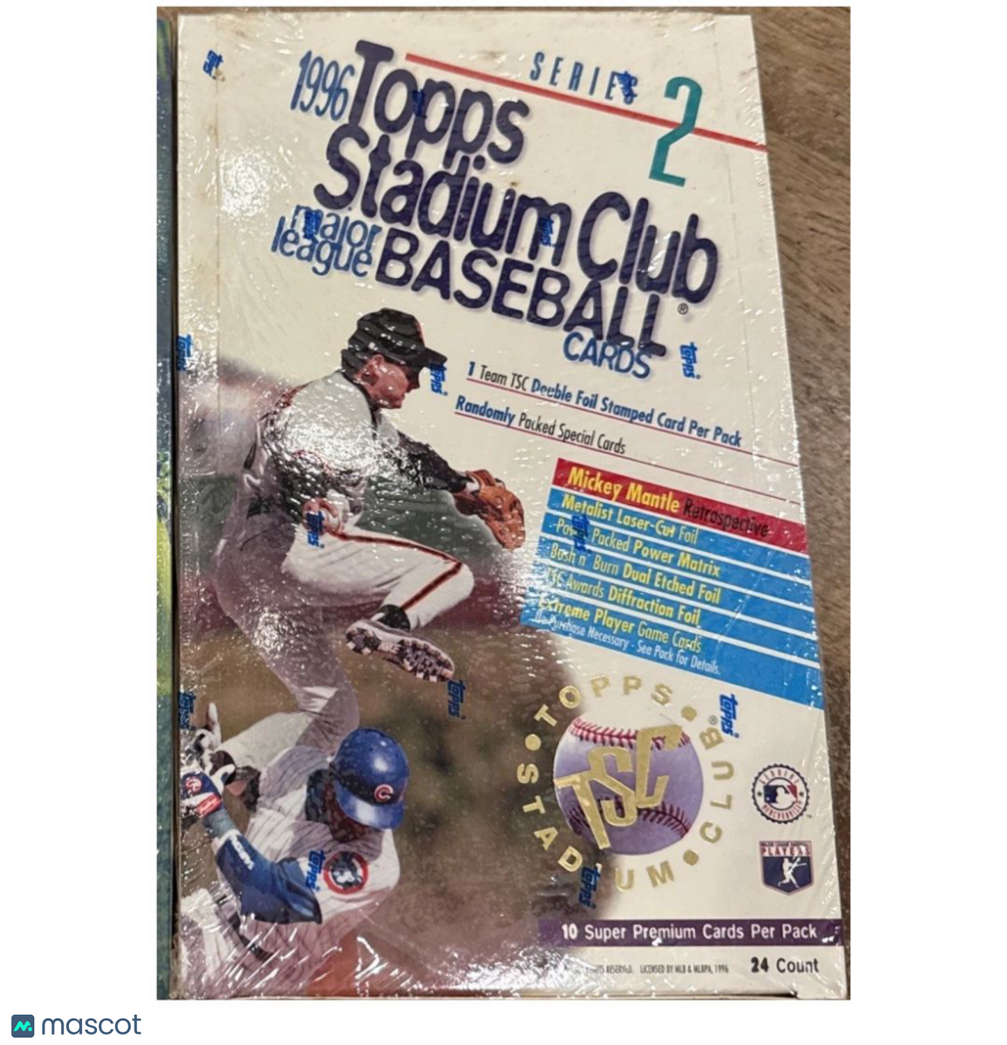 1996 Topps Stadium Club Series 2 Baseball Retail Box