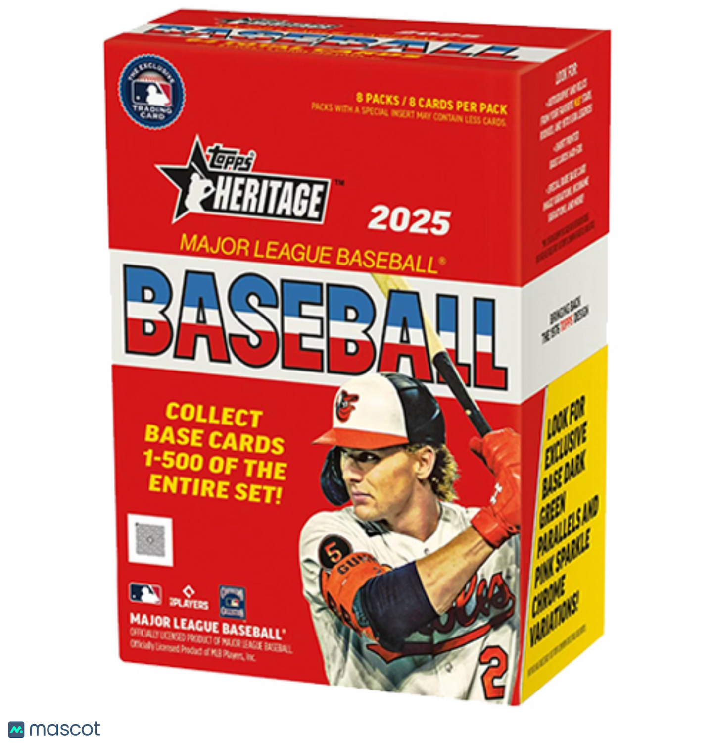 2025 Topps Heritage Baseball Blaster Box