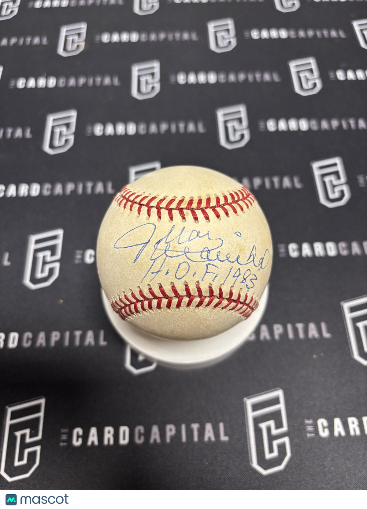 Juan Marichal Signed Official Major League Baseball JSA "HOF 1983"
