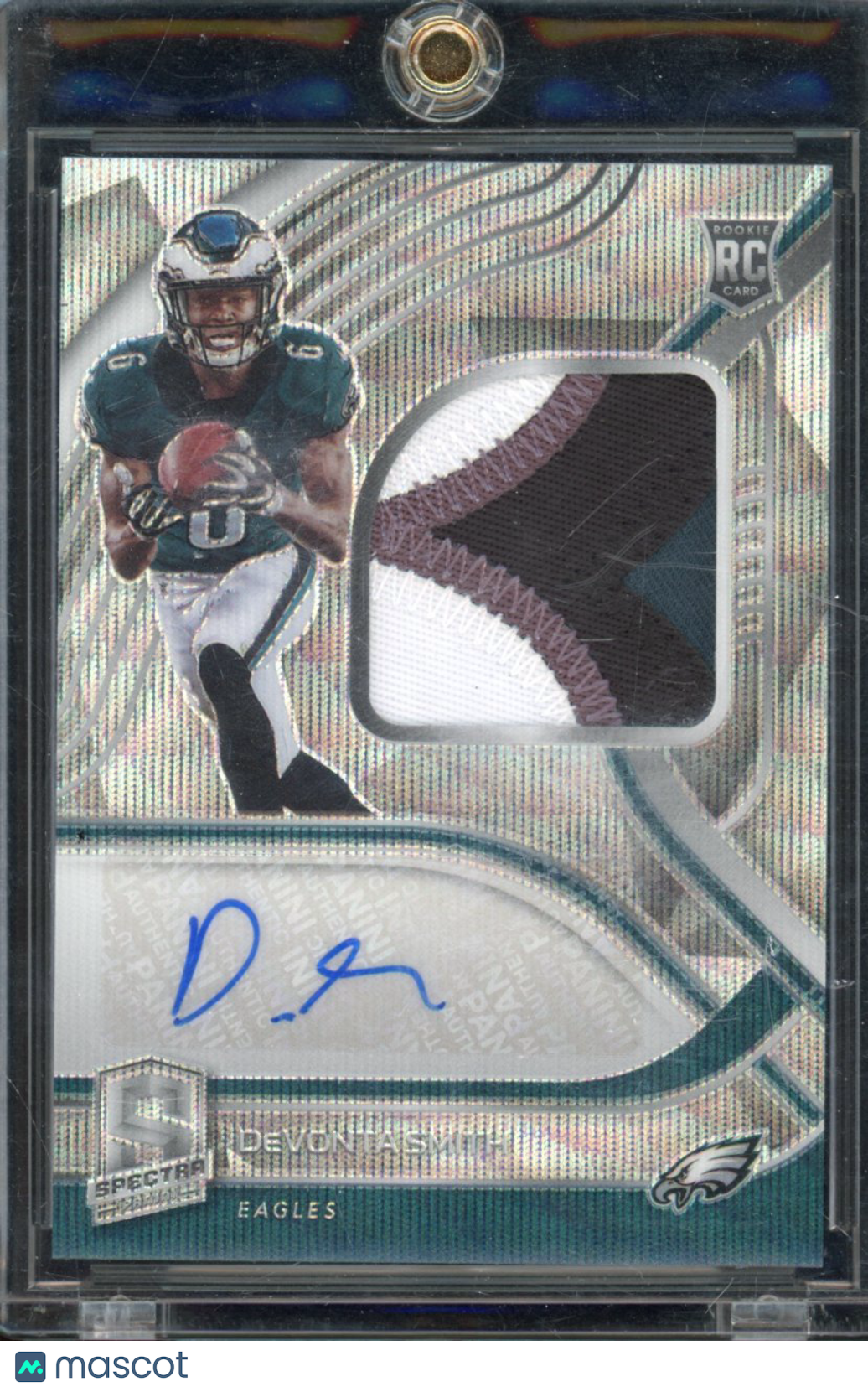 2021 Spectra Devonta Smith Rookie Patch Auto 25/25