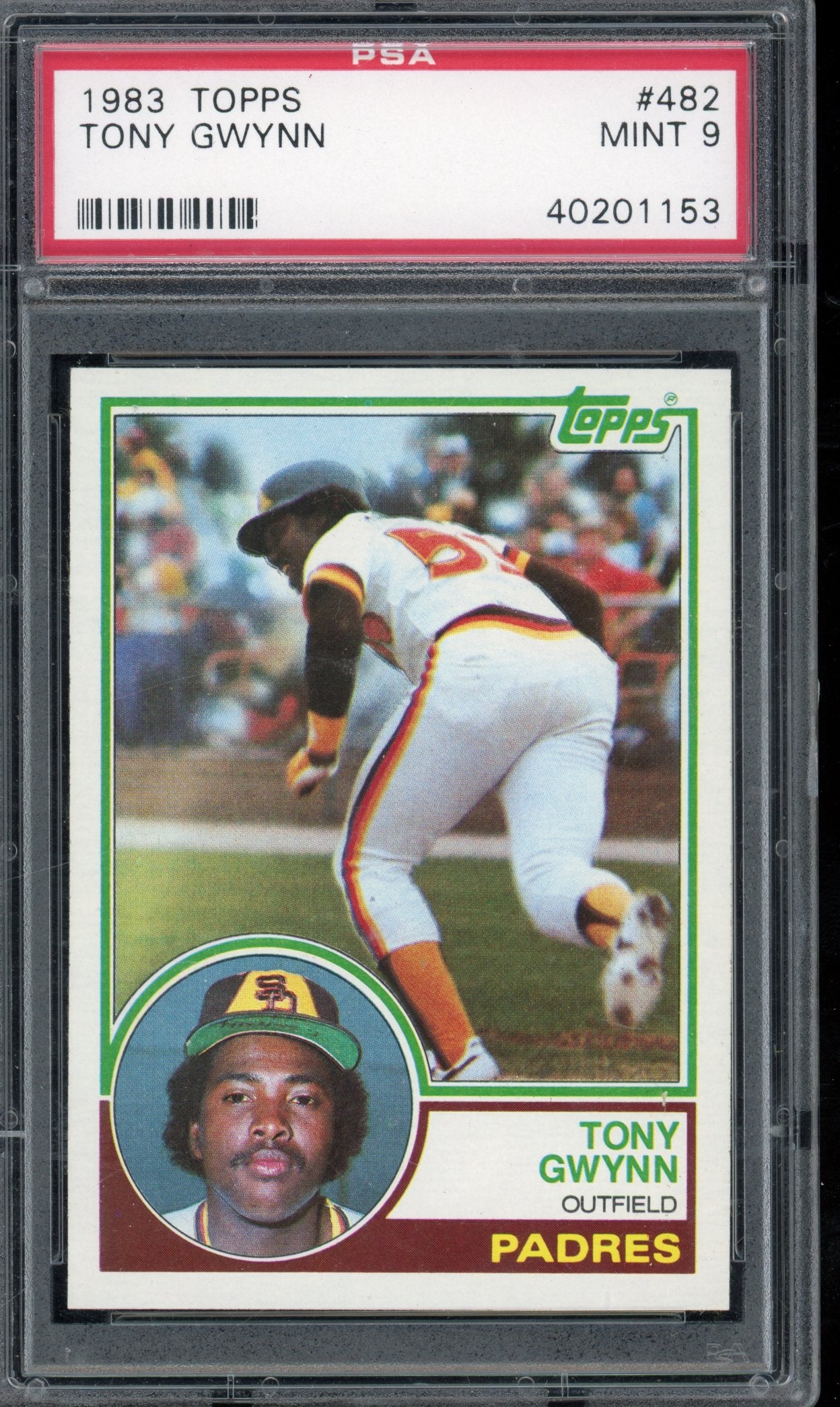 1983 Topps Tony Gwynn Rookie PSA 9
