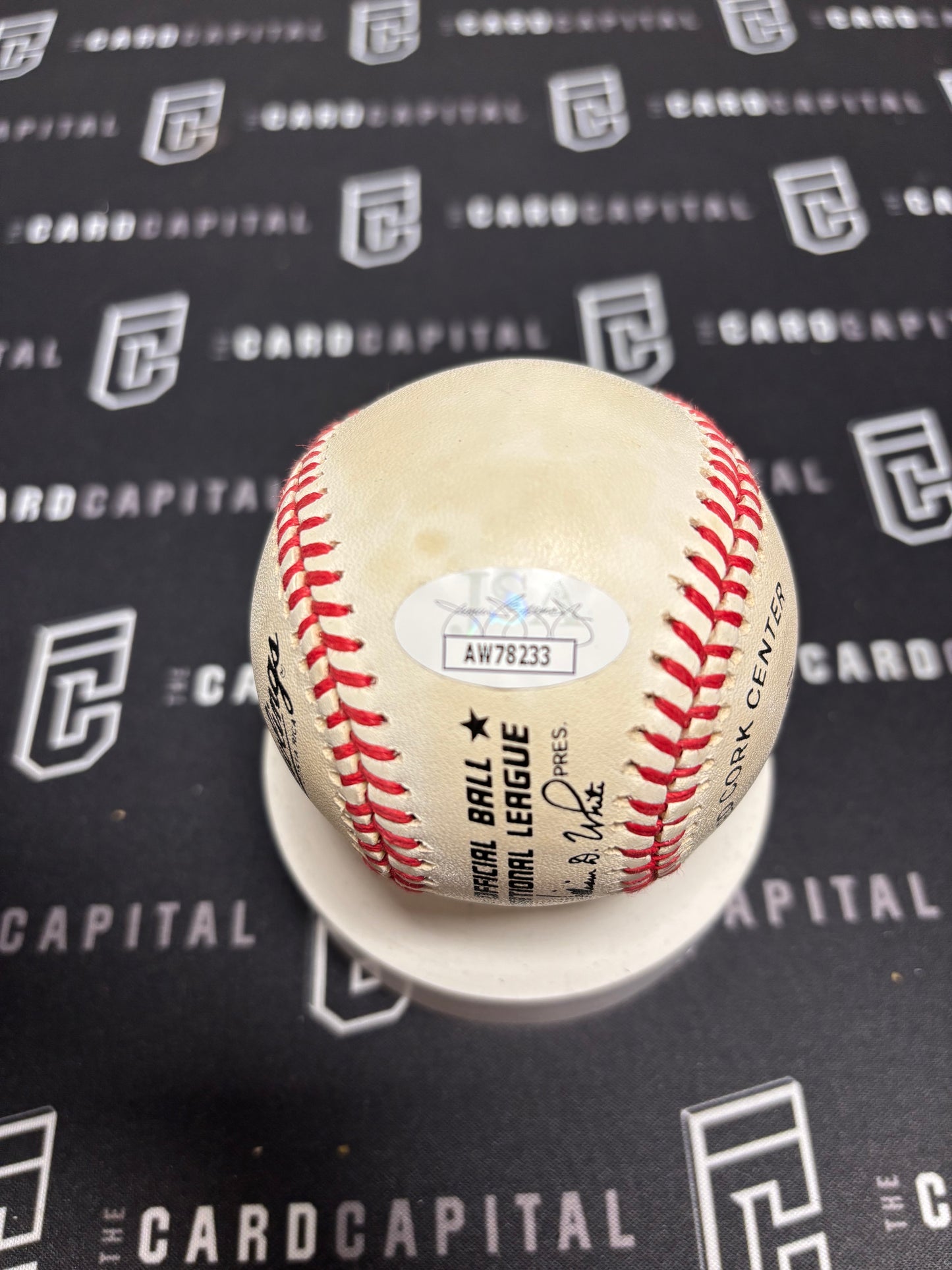 Buck Leonard SIgned Official Major League Baseball JSA