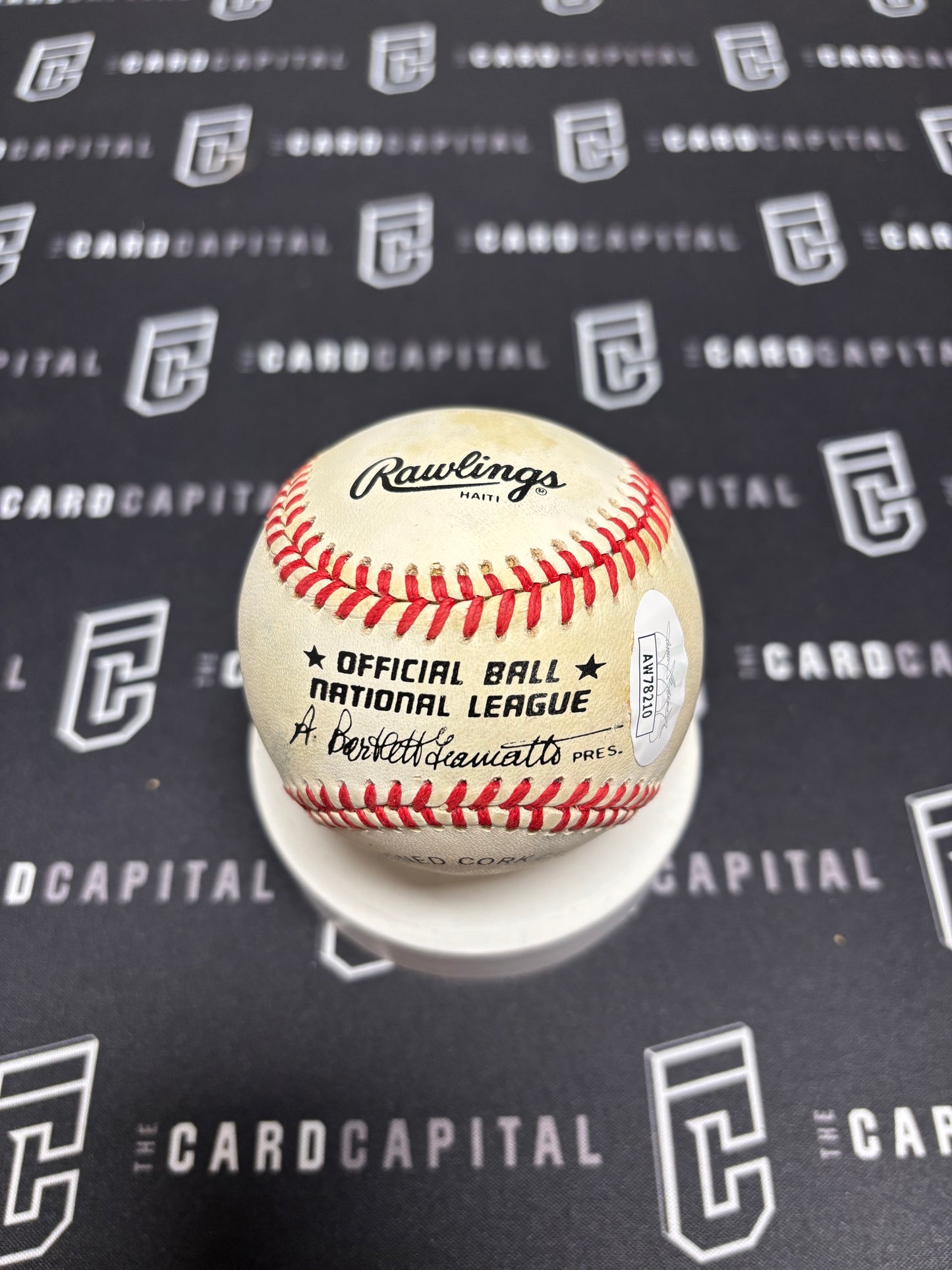Johnny Mize SIgned Official Major League Baseball JSA