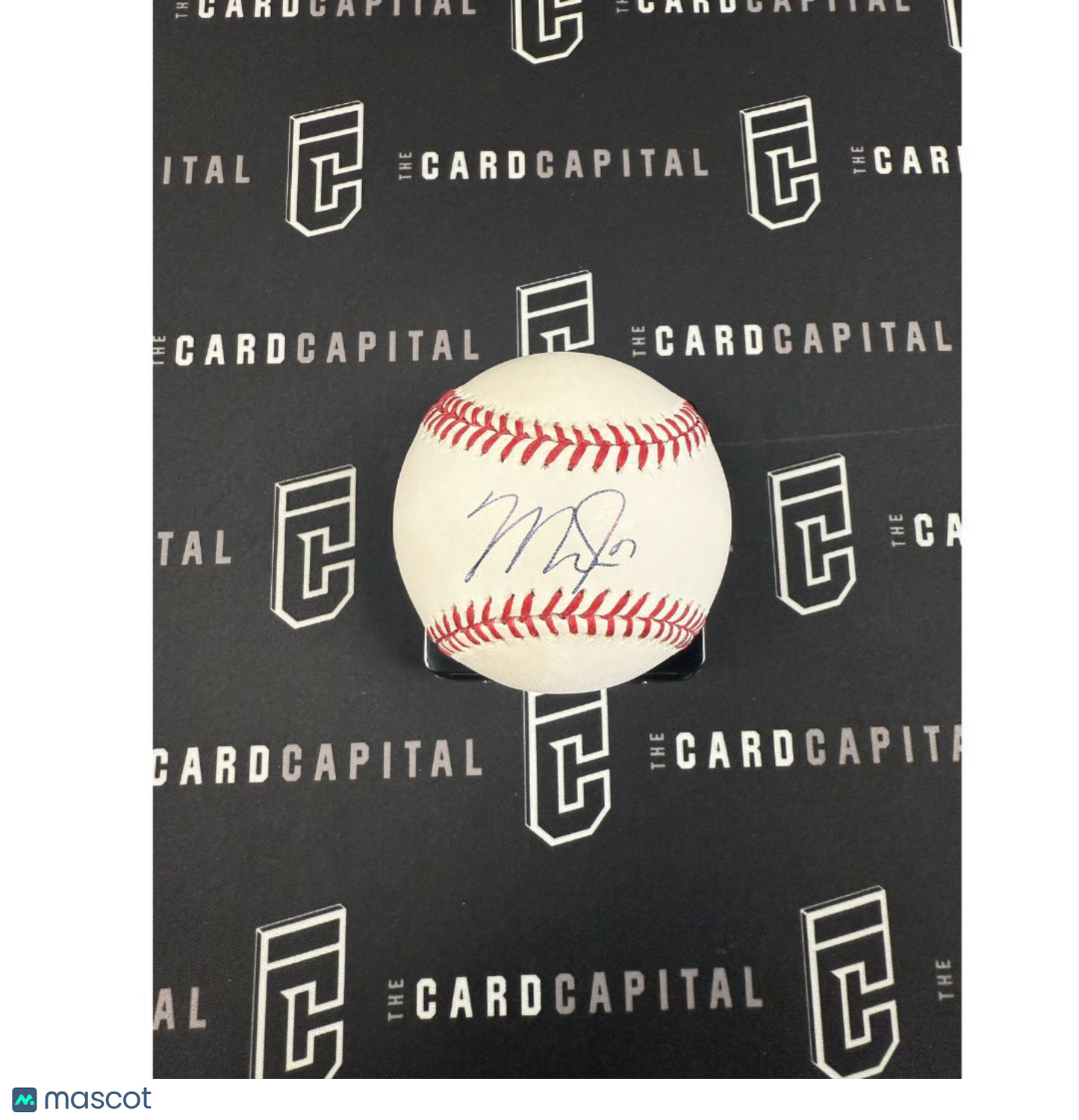 2025 Mike Trout Anaheim Angels Signed Baseball Ball