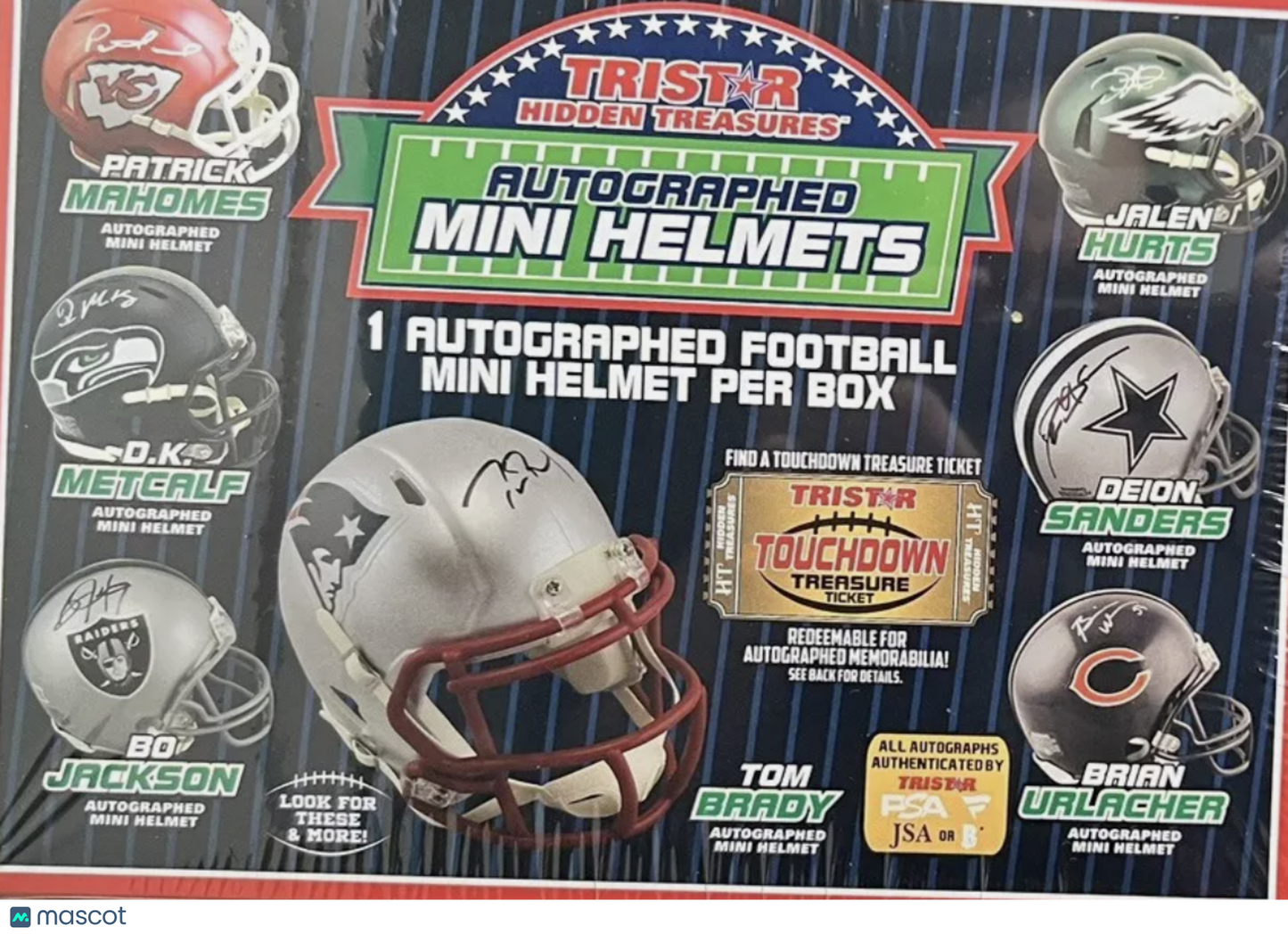 2023 Tristar Football Mini Helmets