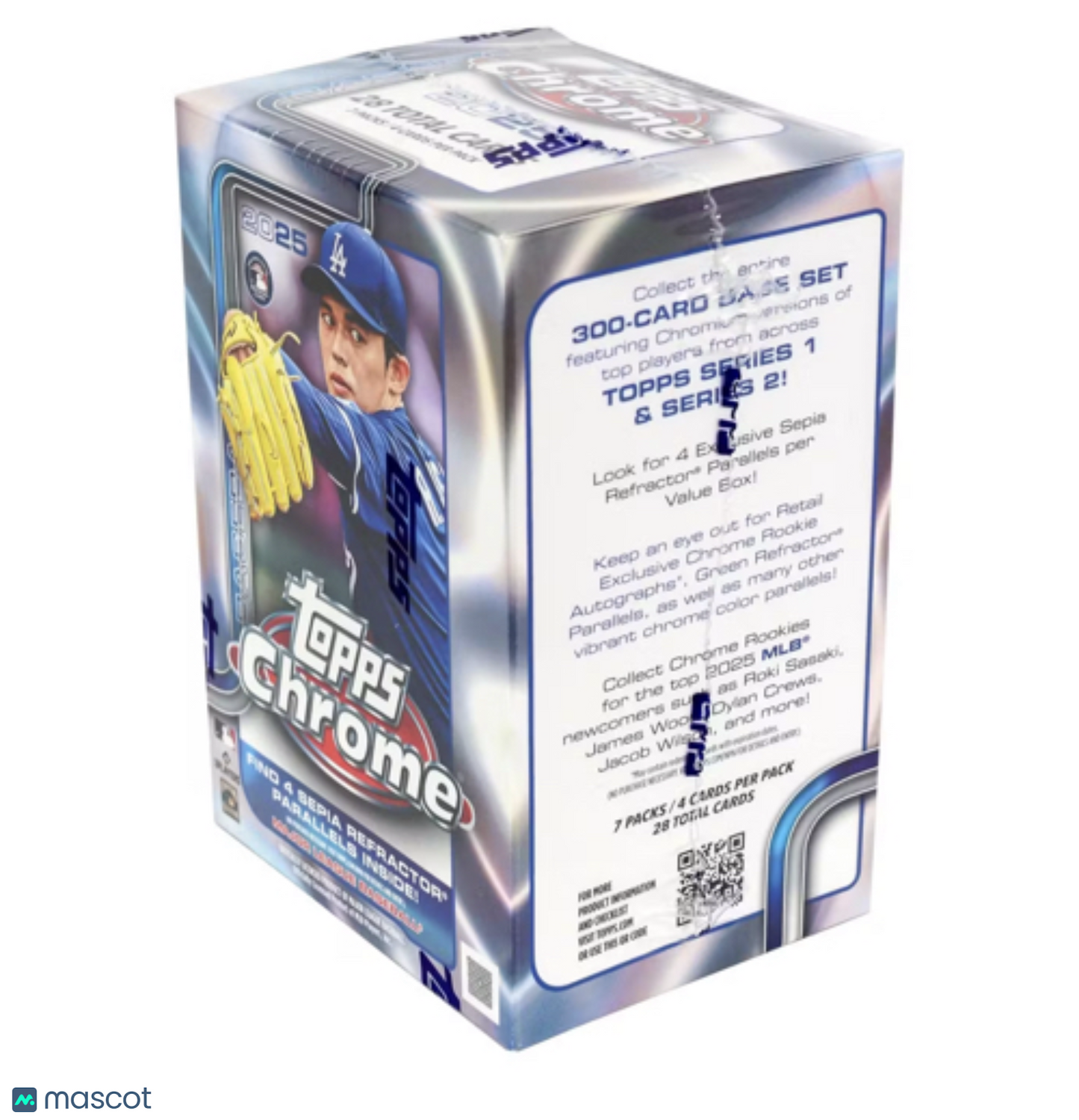 2025 Topps Chrome Baseball Blaster Box