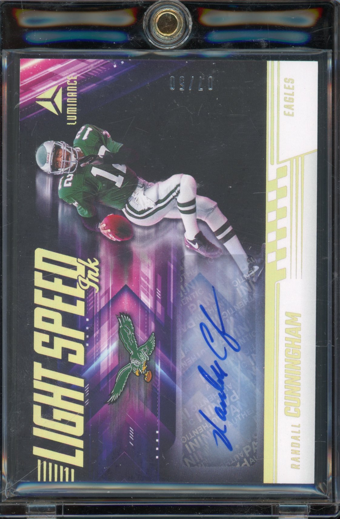 2024 Luminance Randall Cunningham Light Speed Ink Auto 07/50