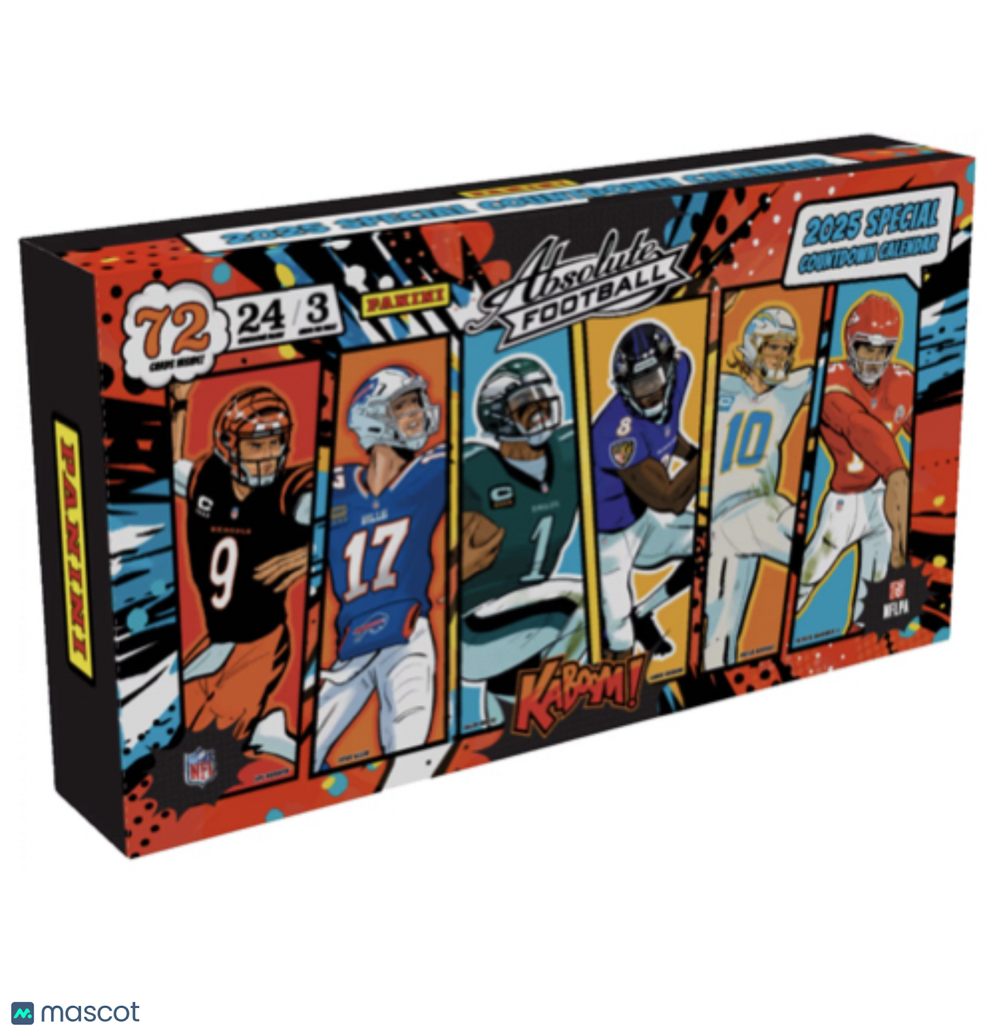 2025 Absolute Football KABOOM! Countdown Calendar