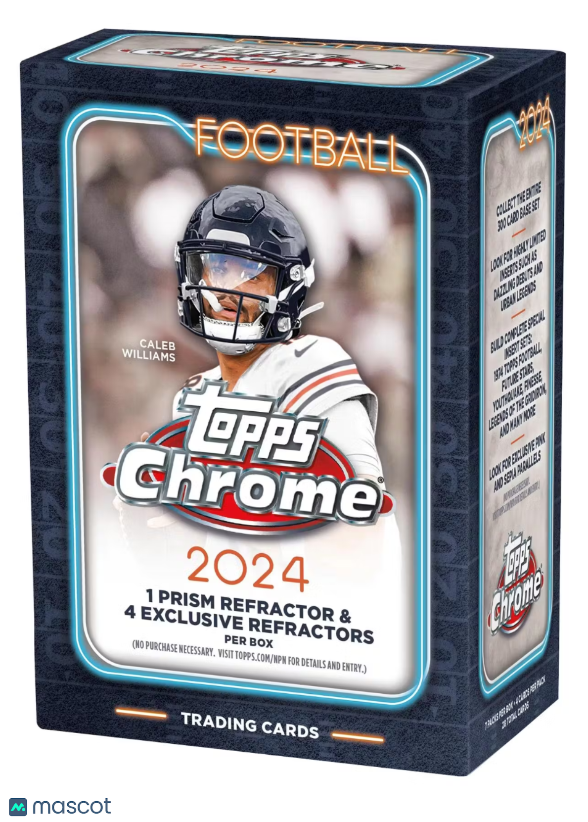 2024 Topps Chrome Football Blaster Box