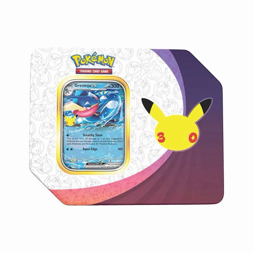 Pokemon 30th Celebration Ex Tin