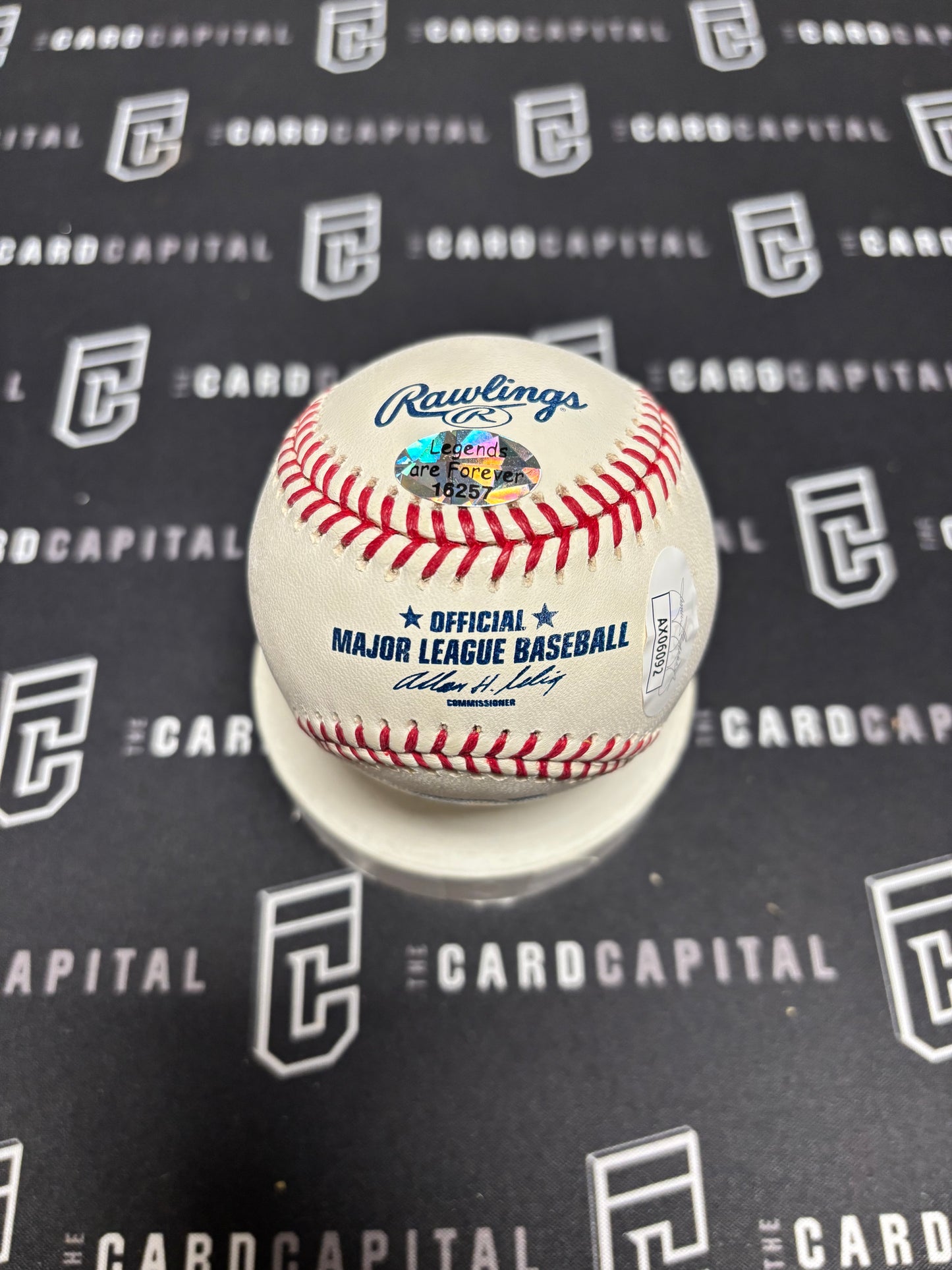 Ron Reed Signed Official Major League Baseball JSA "1980 Phillies WS CHAMPS"
