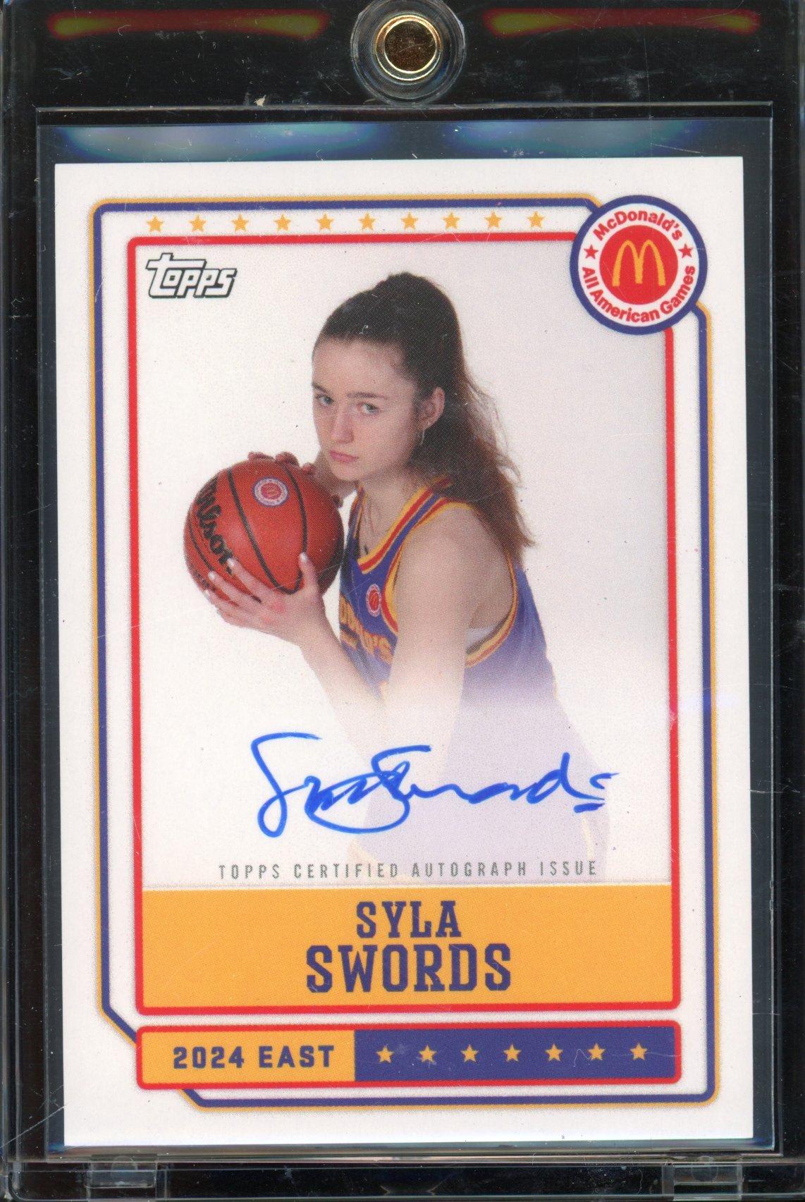 2024 McDonald's Syla Swords On Card Auto