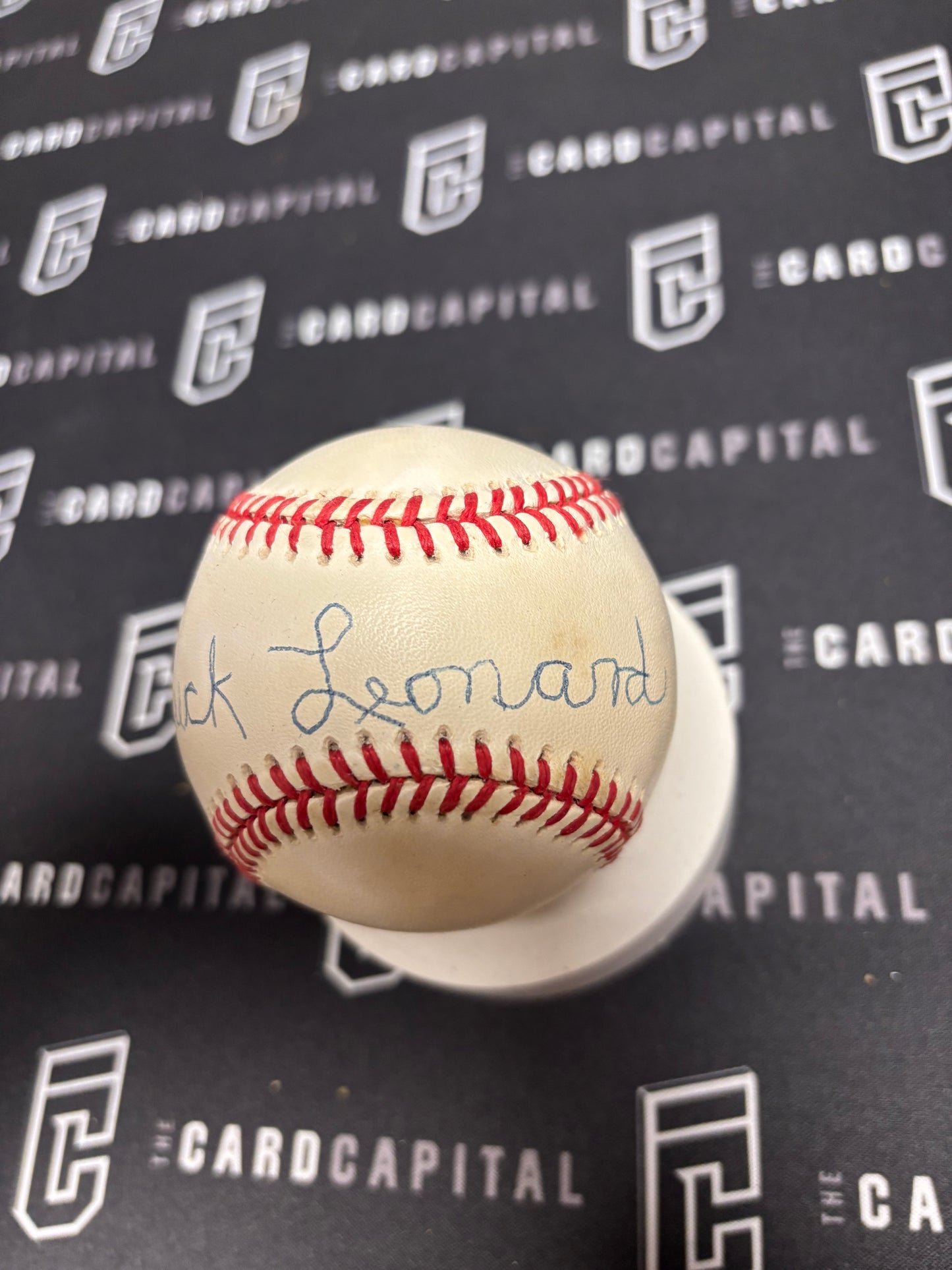 Buck Leonard SIgned Official Major League Baseball JSA