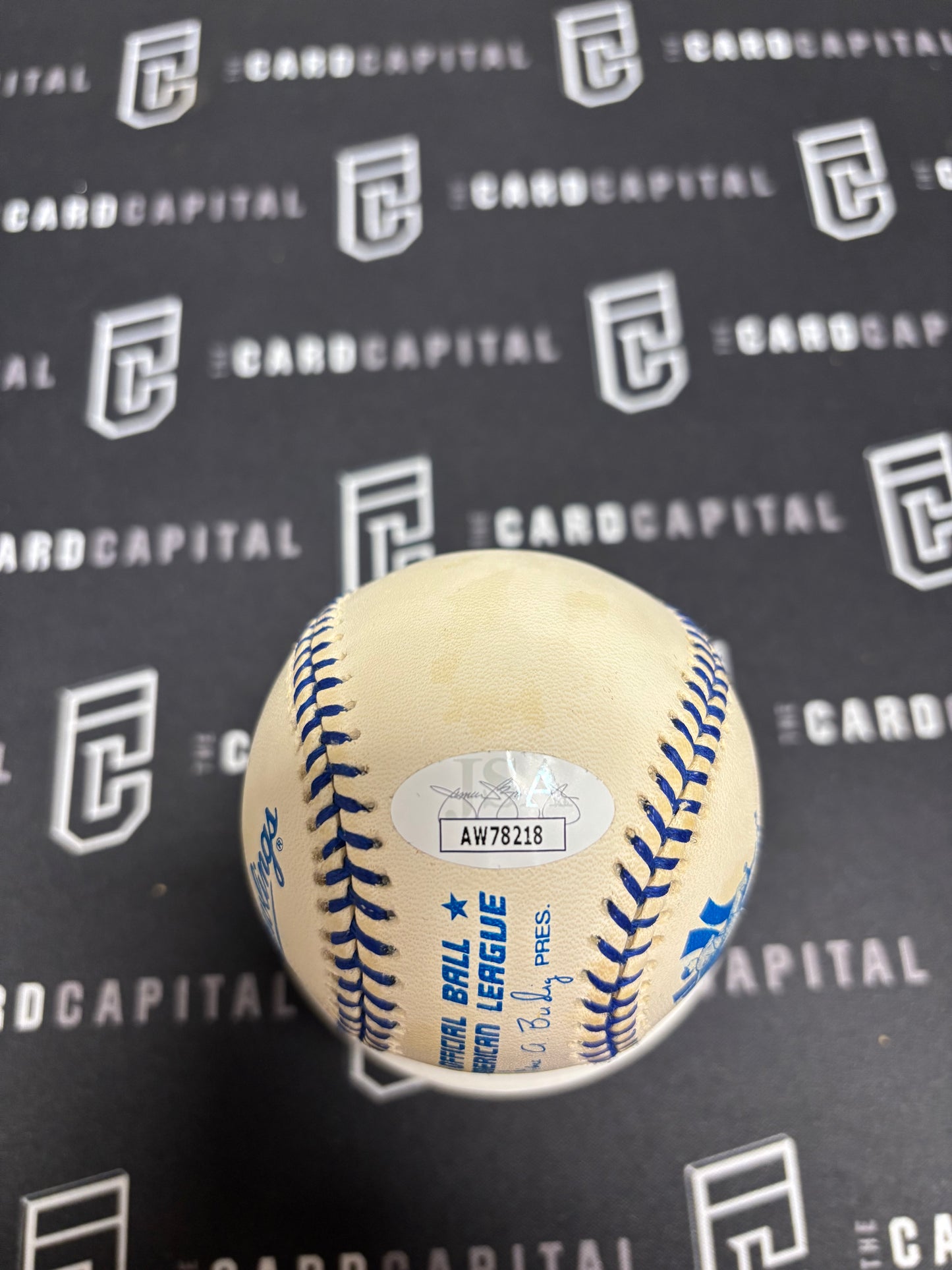 Ralph Kiner Signed Official Major League Baseball JSA "HOF 75"