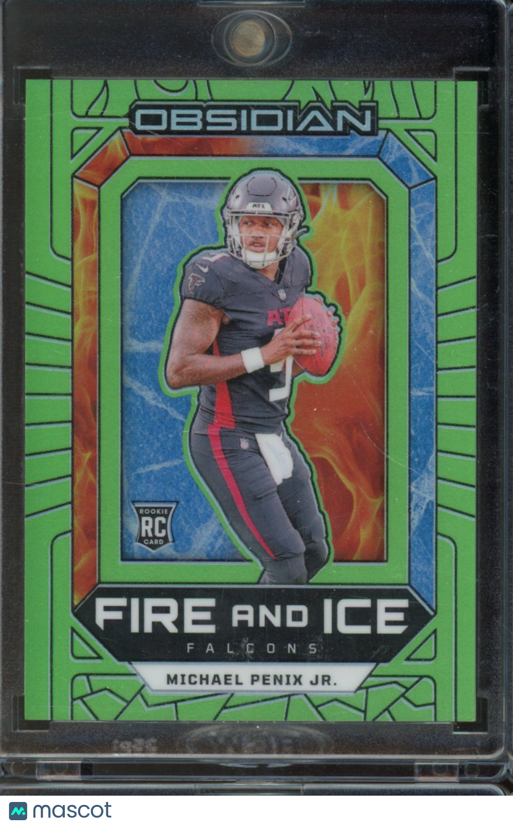 2024 Obsidian Michael Penix Jr Fire And Ice Rookie Green /5